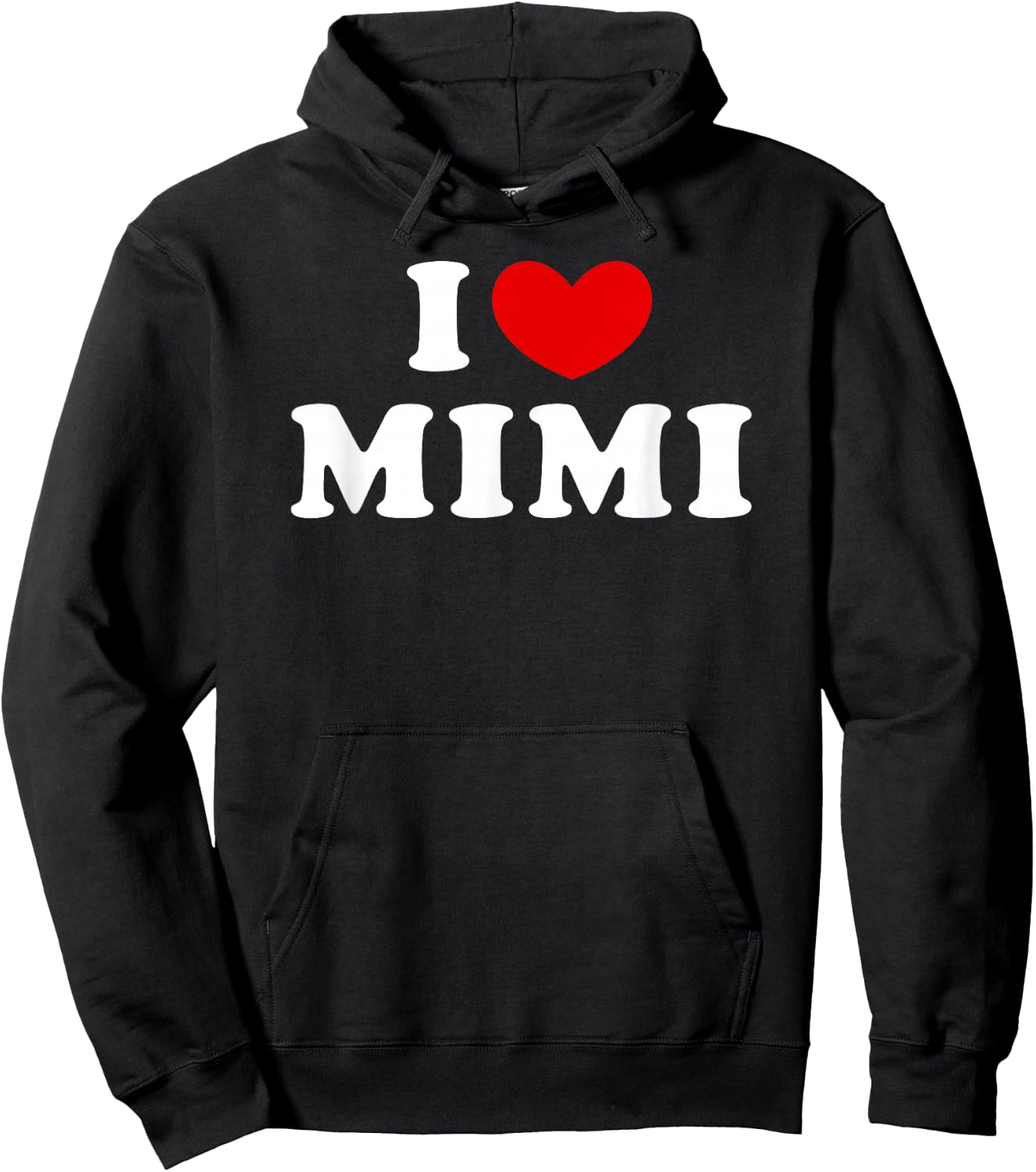 I Love Mimi, I Love Mimi Hoodie - Hoodie | Black