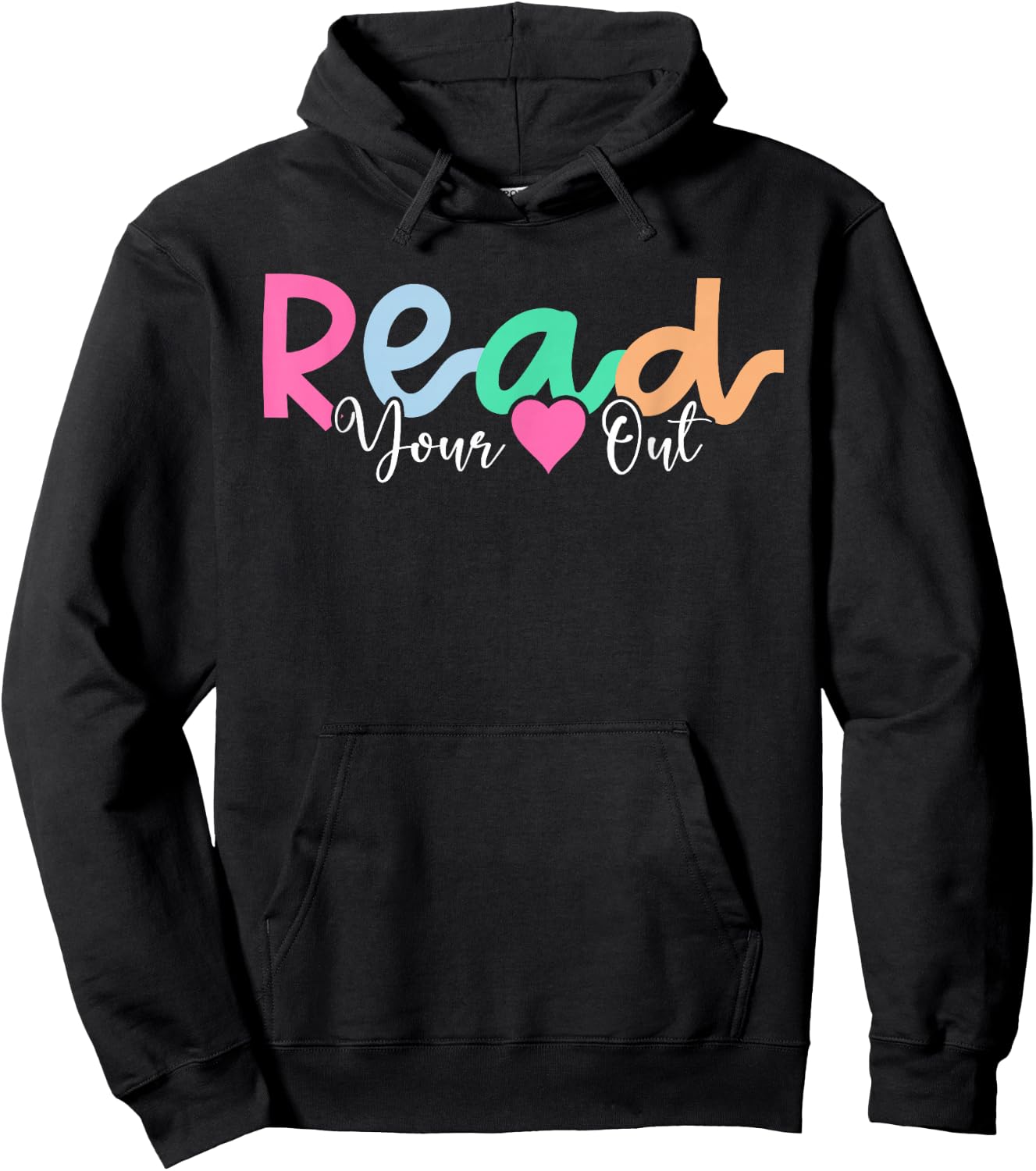 Read Your Heart Out Reading Librarian Book Across America Hoodie - Hoodie | Black