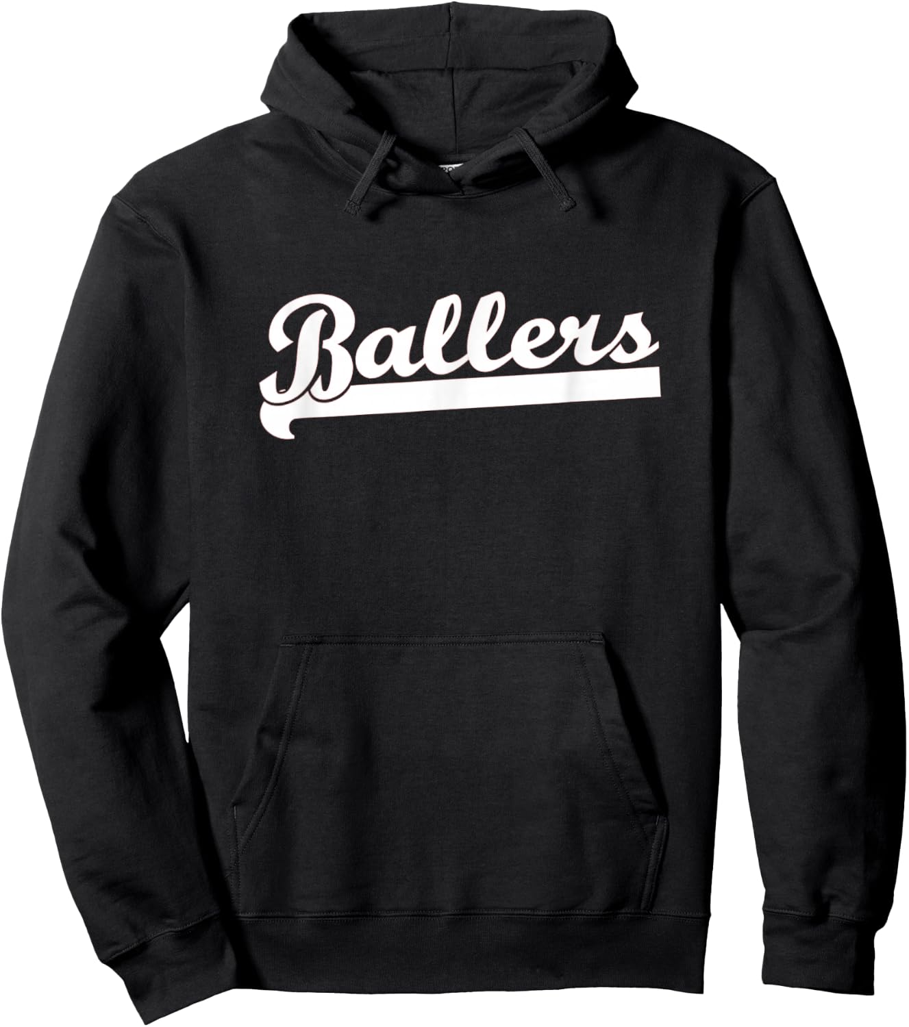 BALLERS Basketball Baseball Kickball Volleyball Soccer Team Hoodie - Hoodie | Black