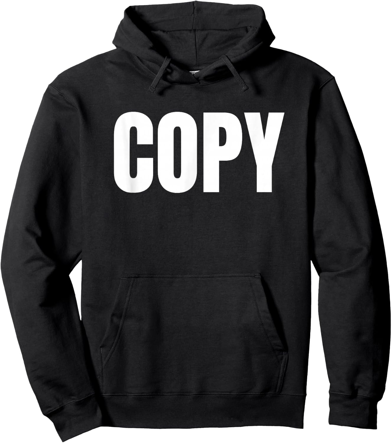 Copy and Paste Matching Partners and Twin Siblings Hoodie - Hoodie | Black