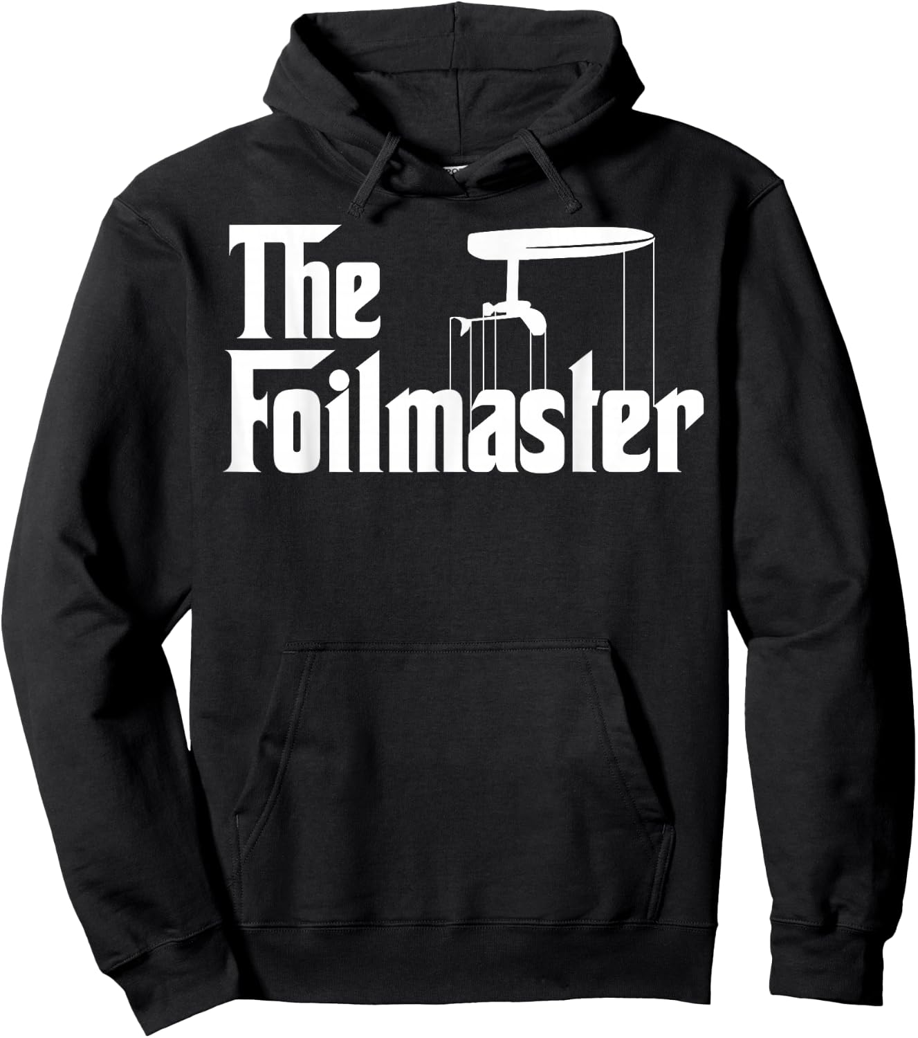 The Foilmaster - Funny E-foil Foilboard Surfing Gift Hoodie - Hoodie | Black