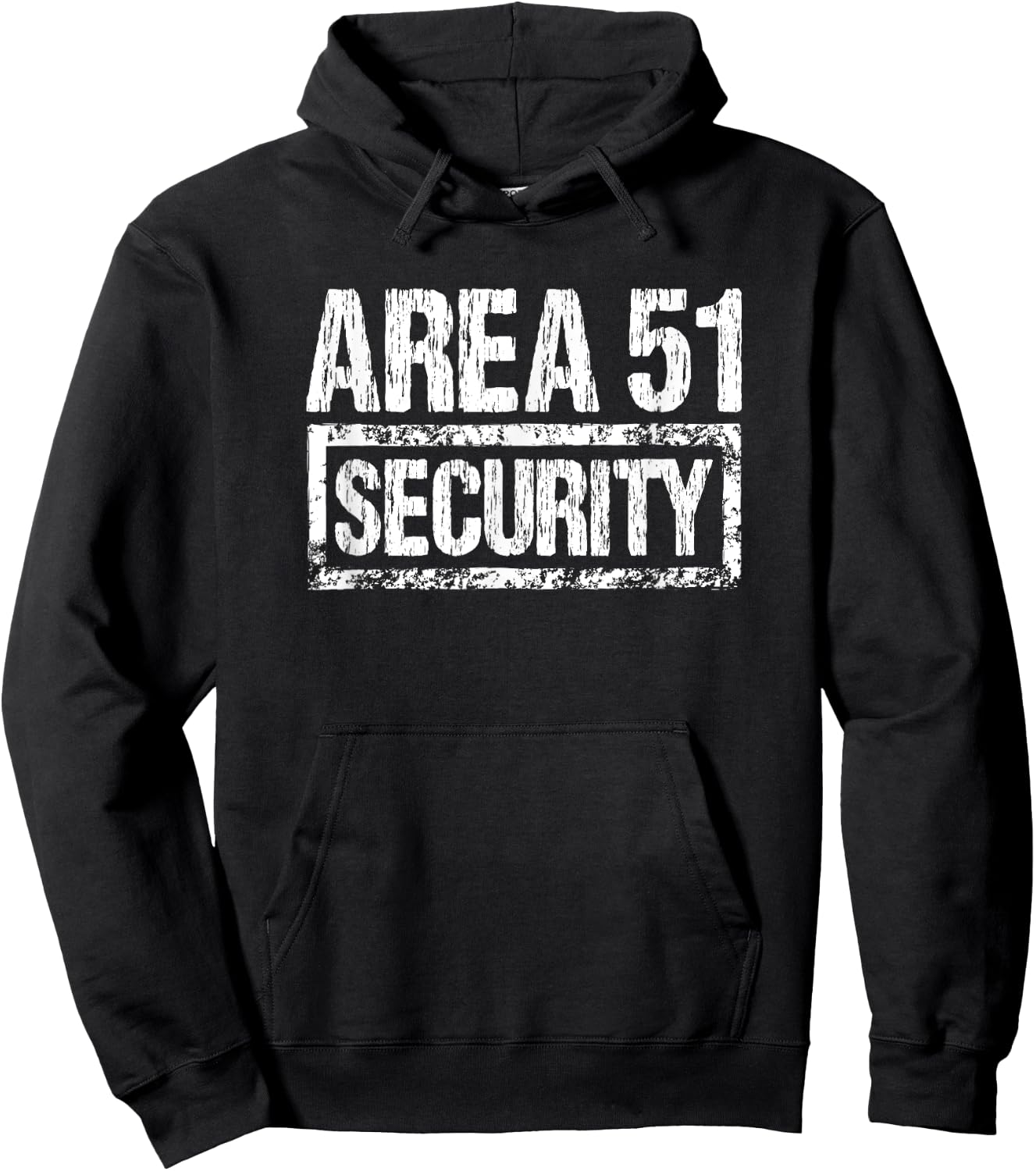Funny Costume Party Area 51 Groom Lake Roswell Alien UFO Hoodie - Hoodie | Black