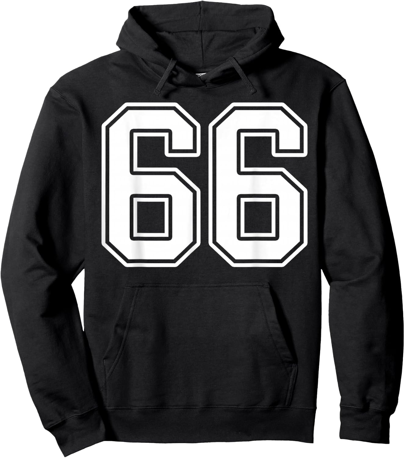 Number 66 Fan Player Jersey Style #66 Men Women Kids Hoodie - Hoodie | Black