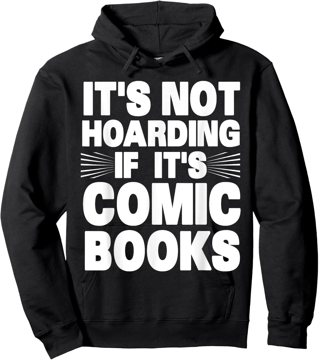Funny Comic Book Lovers Design Women Comic Book Fans Hoodie - Hoodie | Black