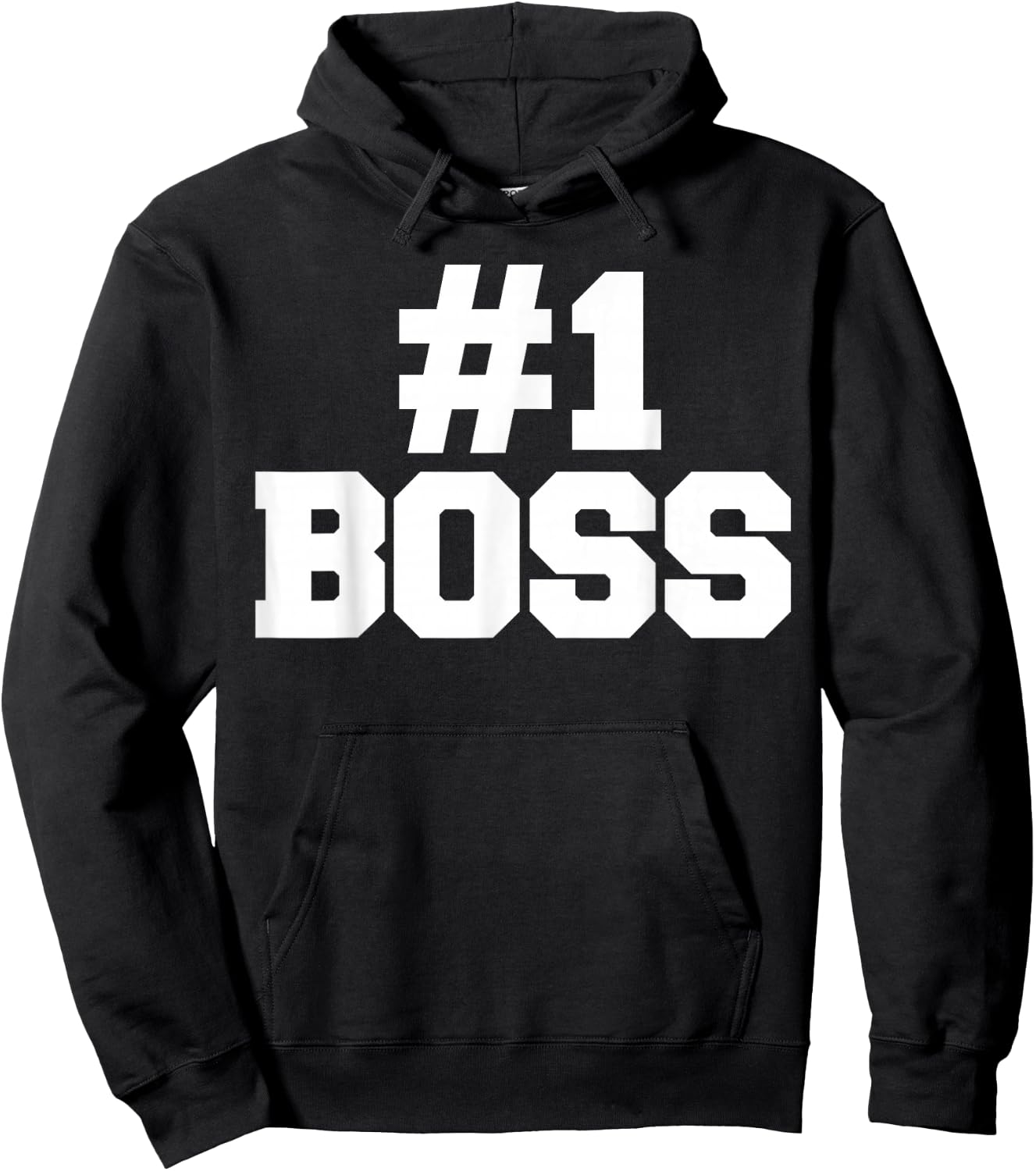 Number one boss Hoodie - Hoodie | Black