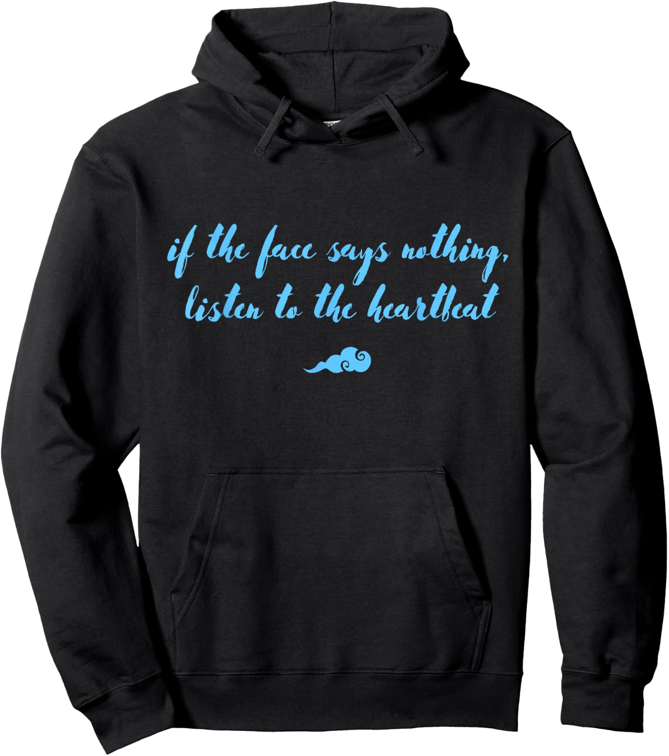 WangXian Listen to the Heart - MoDaoZuShi, The Untamed, CQL Hoodie - Hoodie | Black