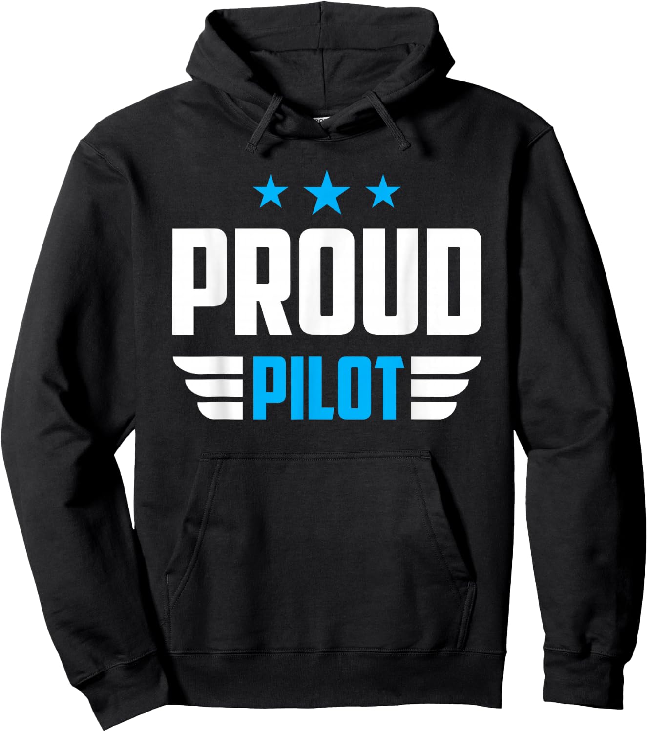 Proud Pilot Small Airplane Aircraft Private Hoodie - Hoodie | Black