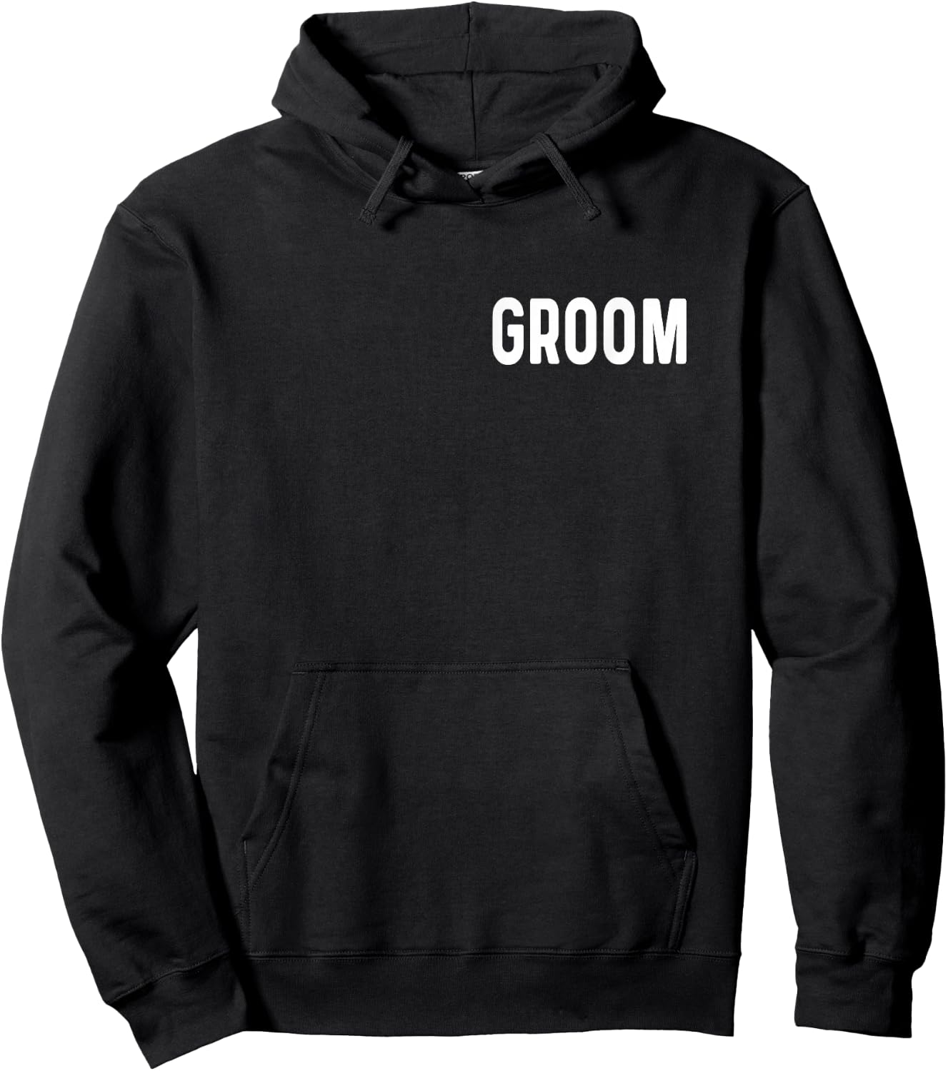 Groom - Bachelor Party Getting Ready Wedding Day Hoodie - Hoodie | Black