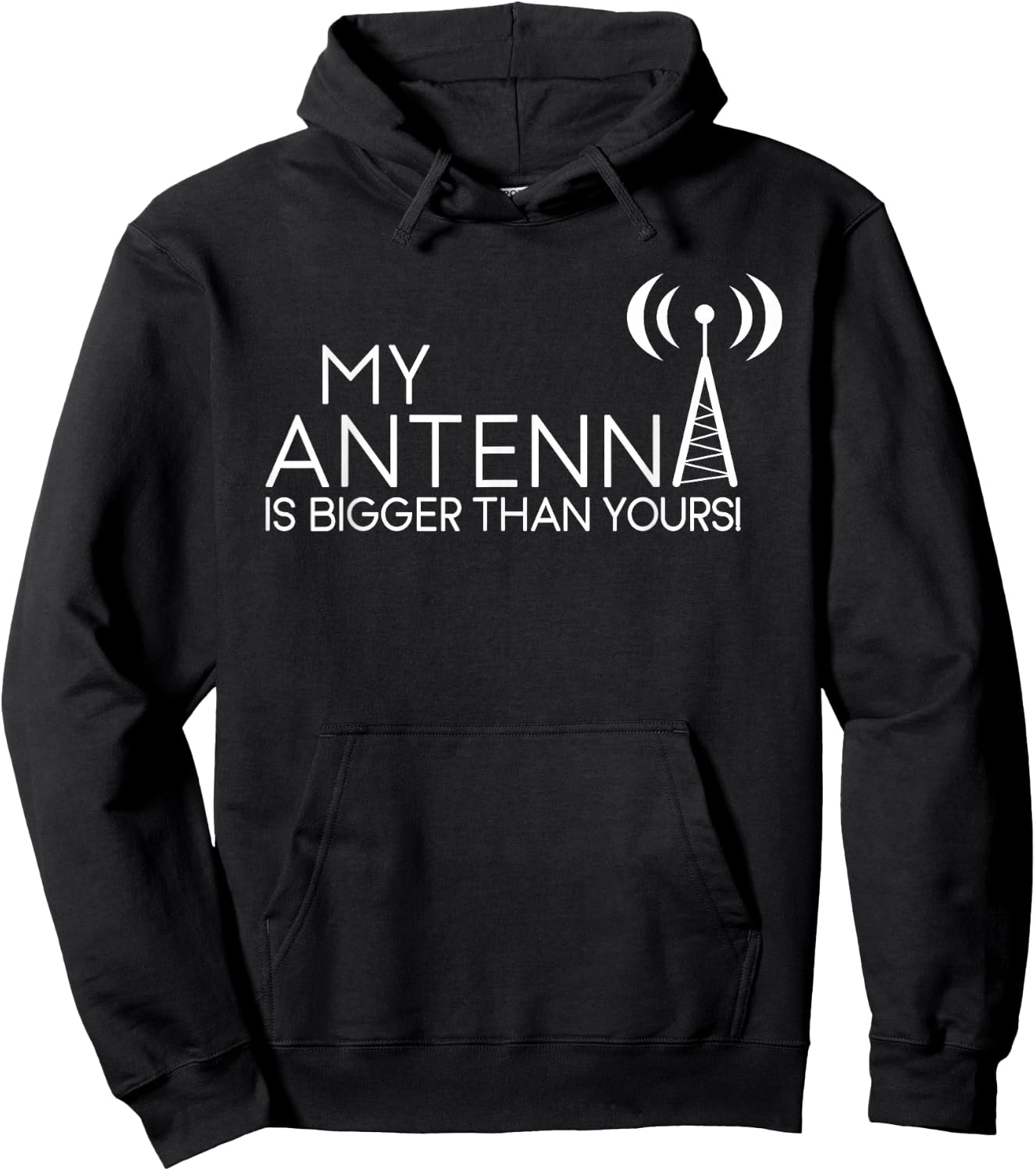 Ham Radio Morse Code CB Radio Nerdy Geek CW Operator Hoodie - Hoodie | Black