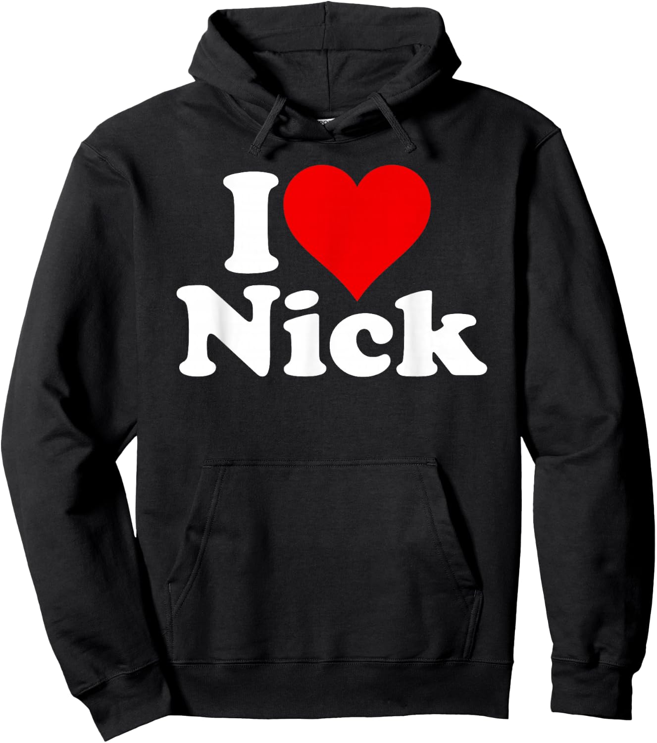 I Heart Love Nick Nicholas Hoodie - Hoodie | Black