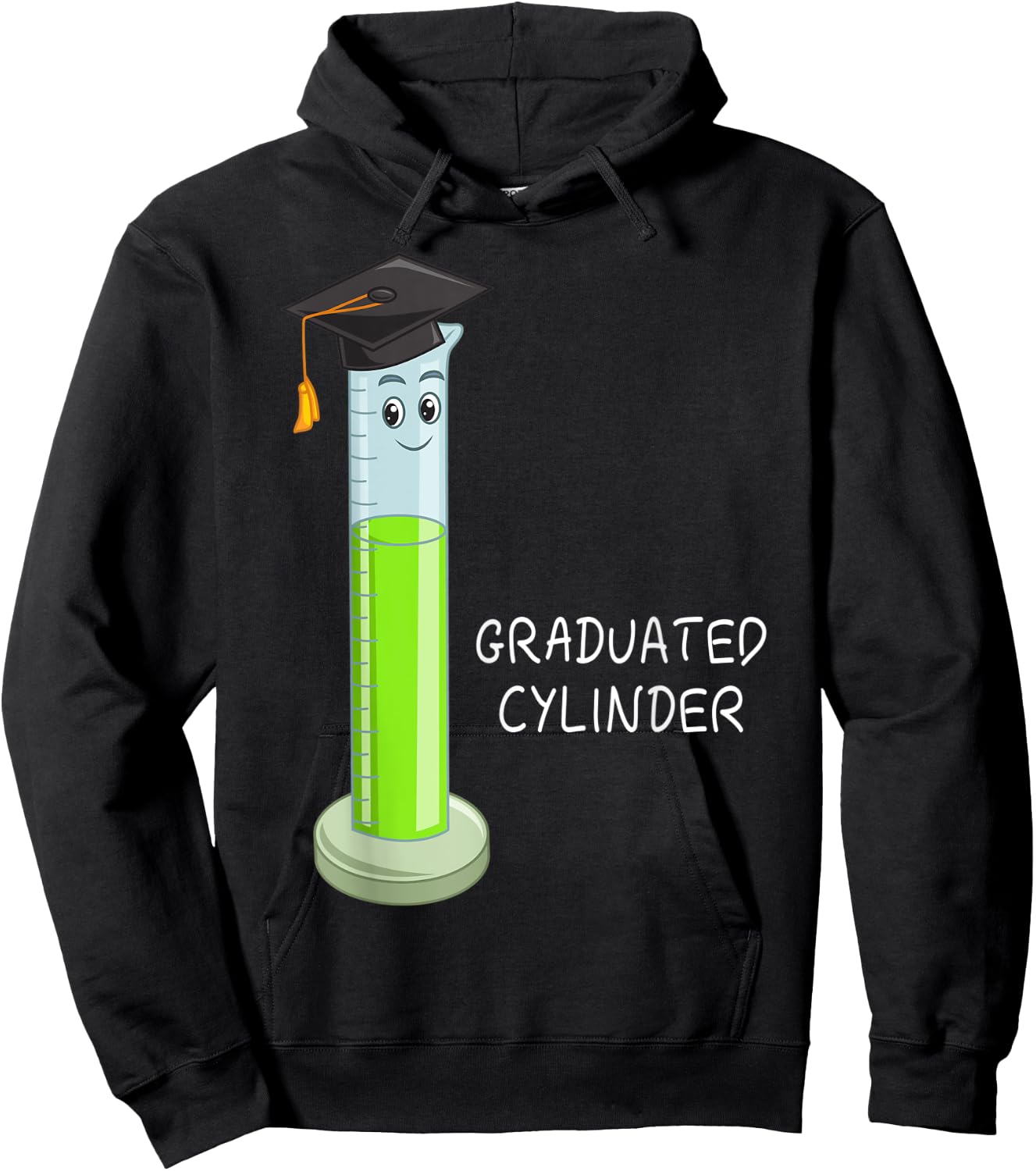 Graduated Cylinder Biologist Biology Major Science Lover Hoodie - Hoodie | Black