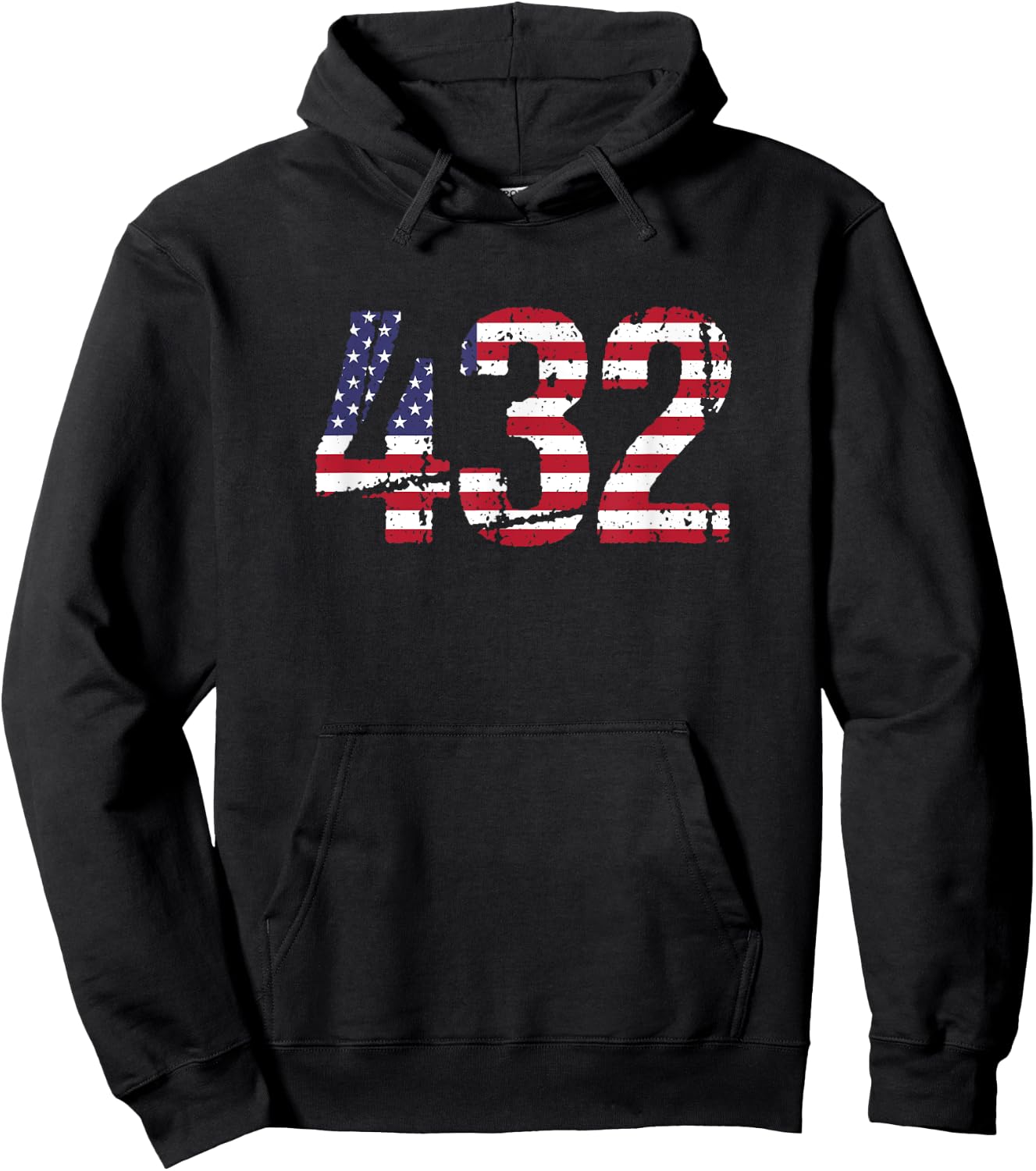 432 Texas Area Code Hoodie - Hoodie | Black