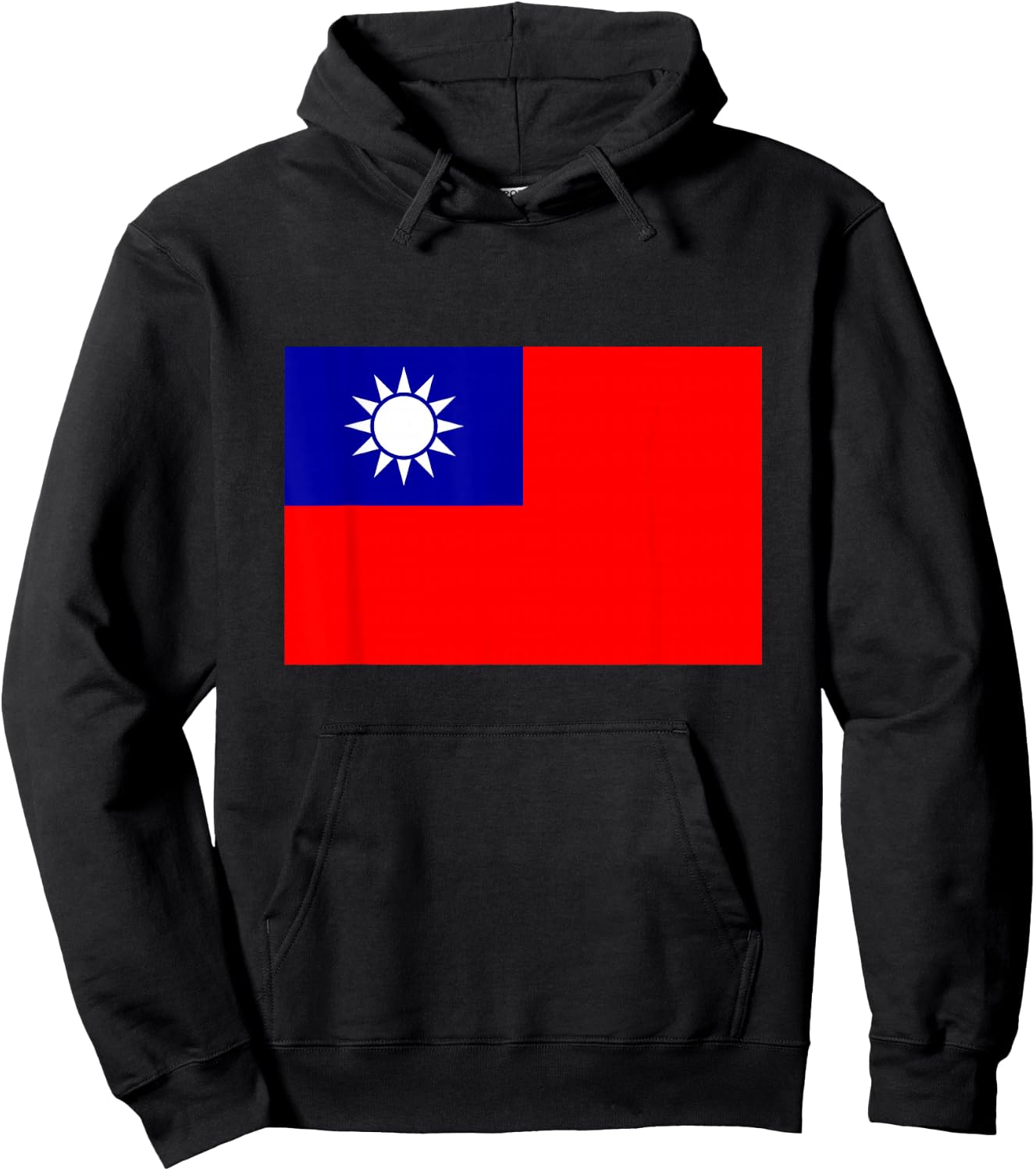 Flag of the Republic of China - Taiwan Hoodie - Hoodie | Black