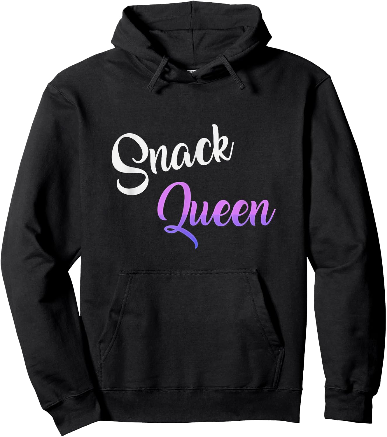 Snack Queen - Funny Cooking - Snacks Lovers Hoodie - Hoodie | Black