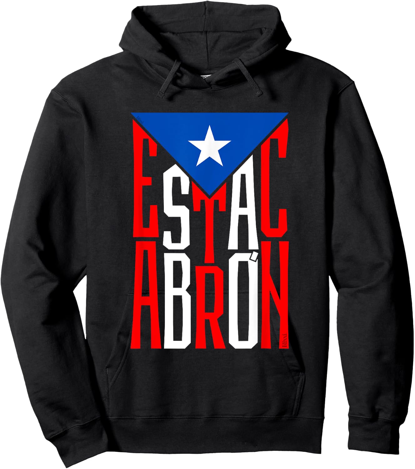 Puerto Rican Boricua Reggaeton Trap Puerto Rico Está Cabrón Hoodie - Hoodie | Black