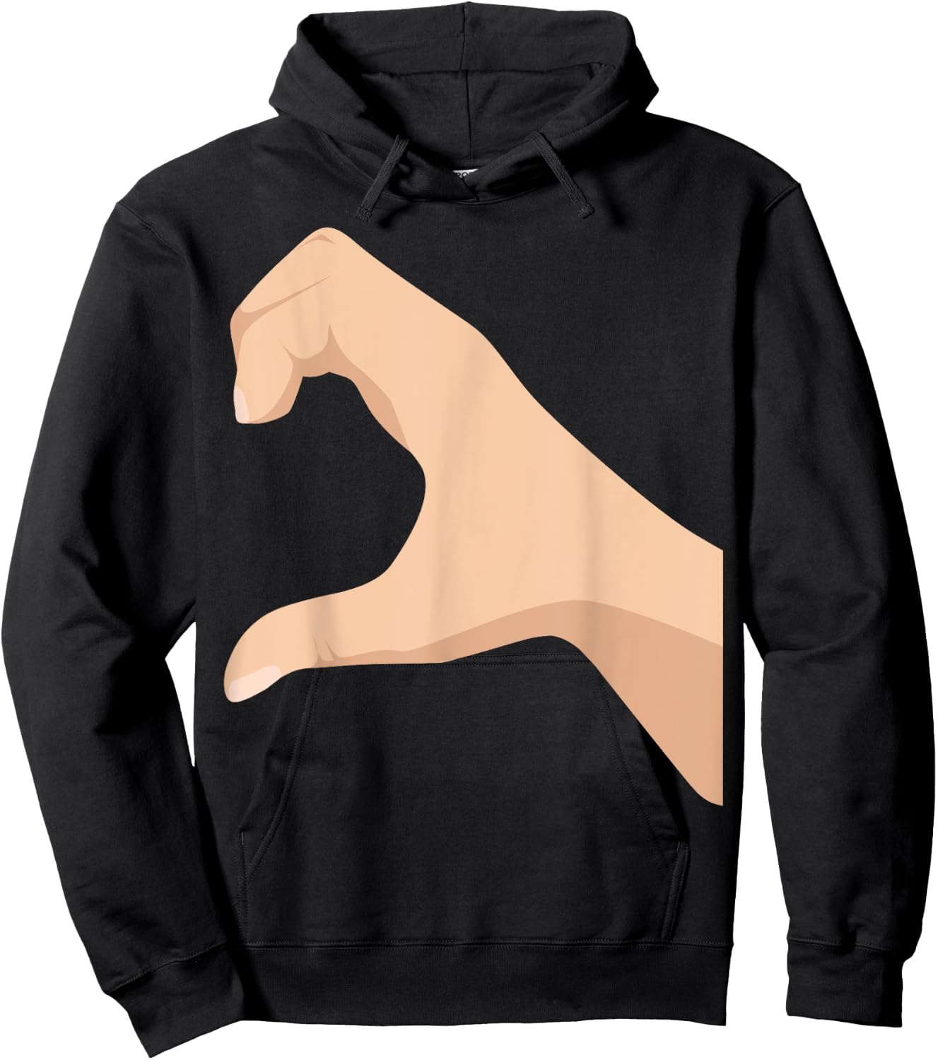 Half Heart Left Hand Side Love Couple Camisa Pareja Ropa Hoodie - Hoodie | Black