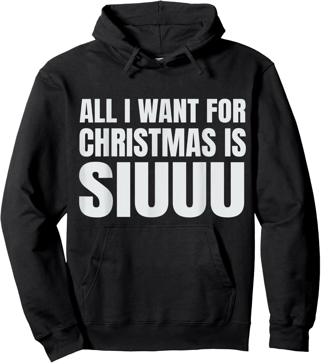 All I Want For Christmas Is Siu Manchester Hoodie - Hoodie | Black