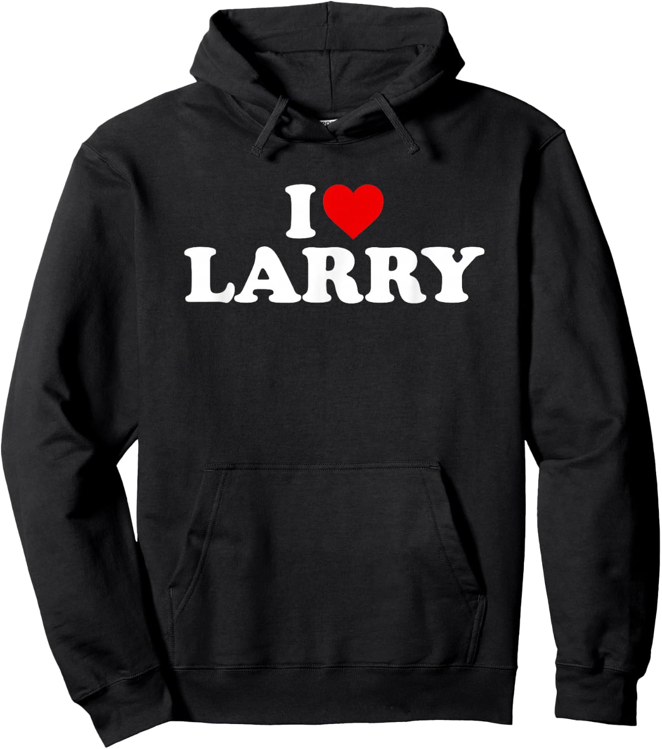 I Love Larry - Heart Hoodie - Hoodie | Black