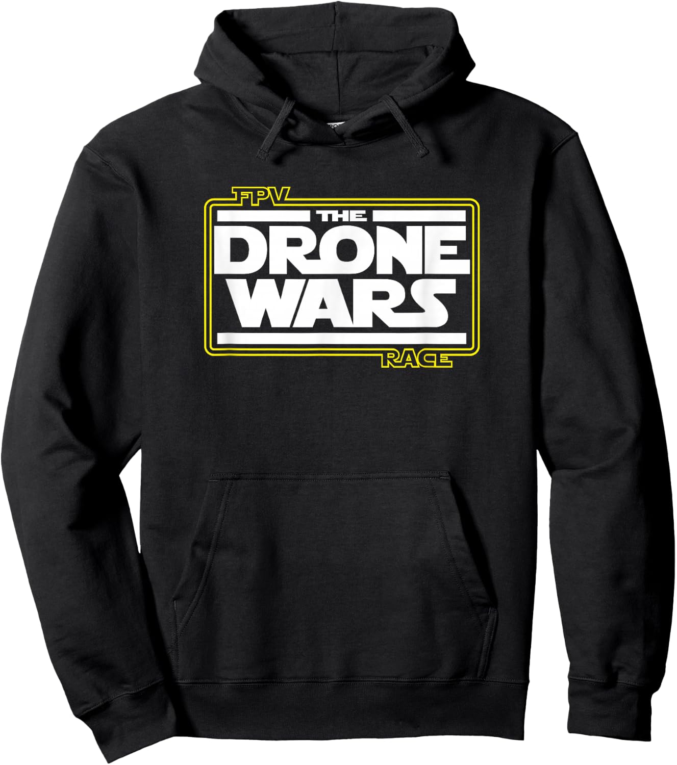 FPV Drone Wars Race Pilot Flying Hoodie - Hoodie | Black