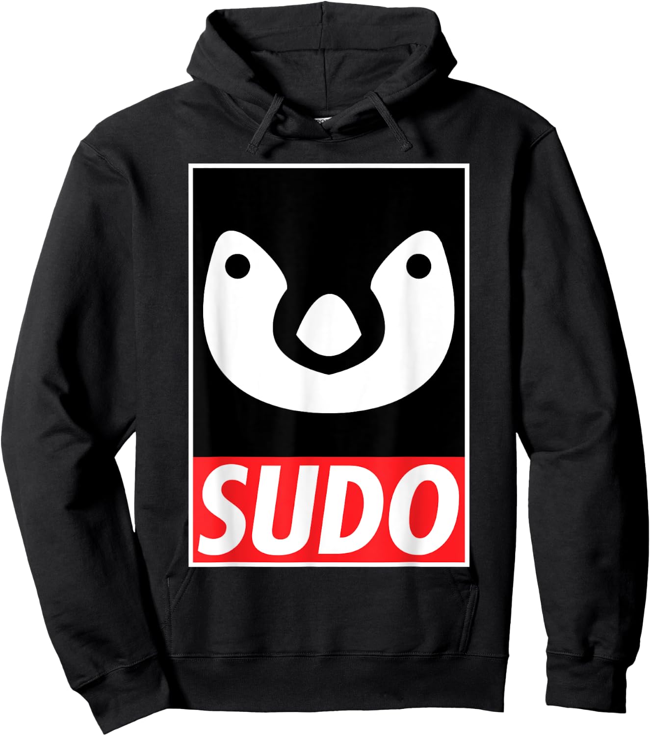 SUDO - Linux & Coding Humor & Nerd Pride Sudo Style Apparel Hoodie - Hoodie | Black