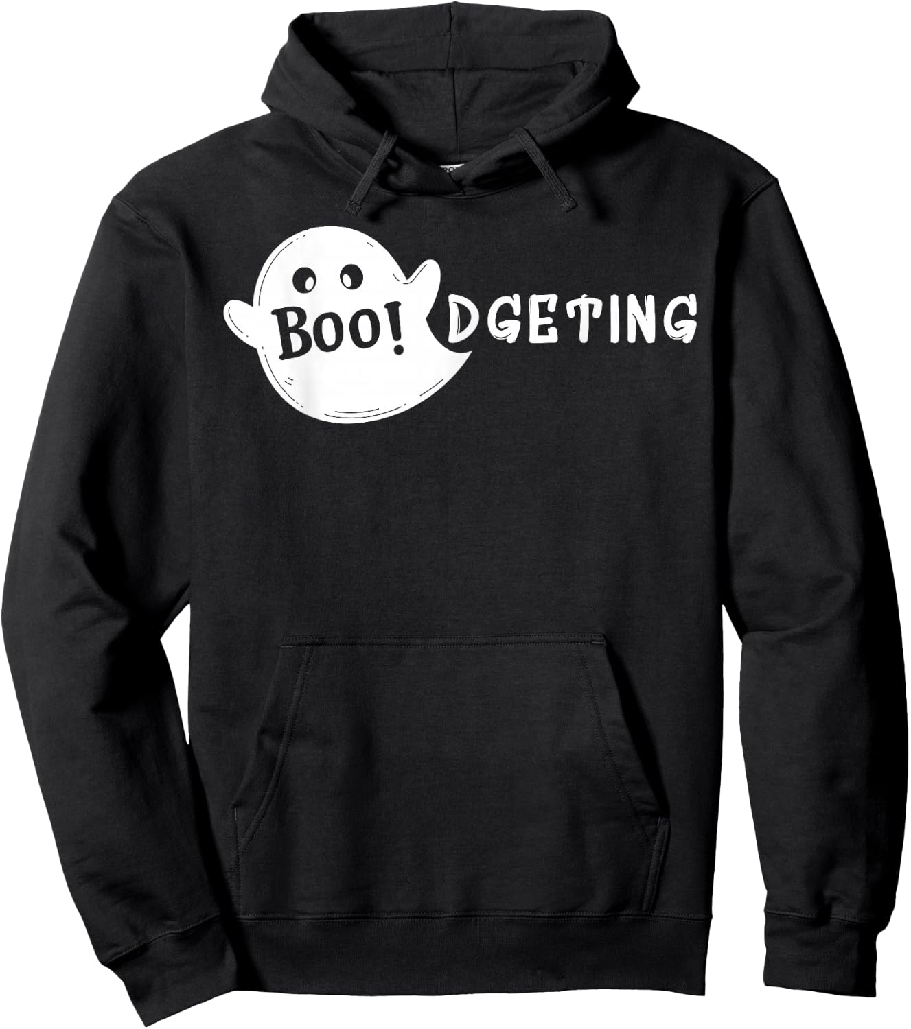 Boodgeting Halloween Humor Finance Department Hoodie - Hoodie | Black