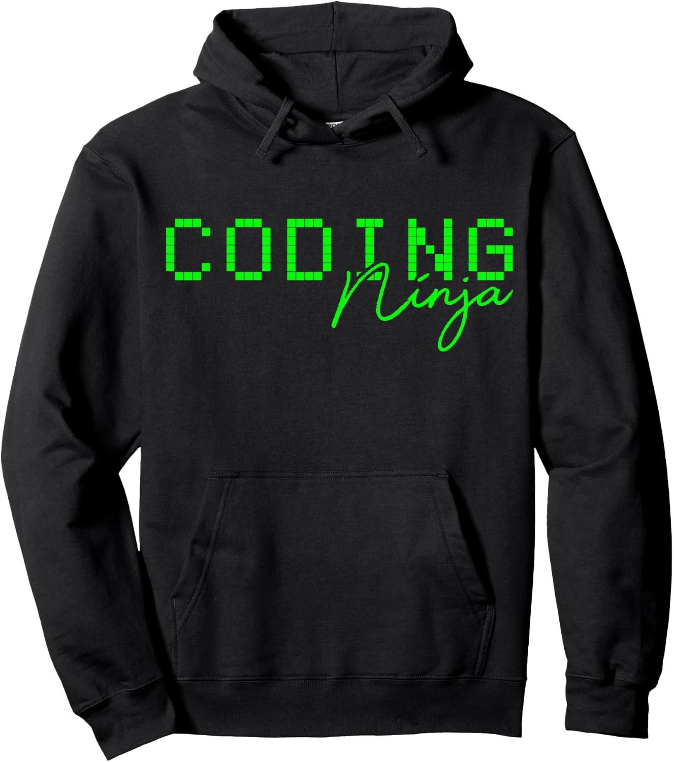 Coding Ninja Programming Geek Gift Hoodie - Hoodie | Black