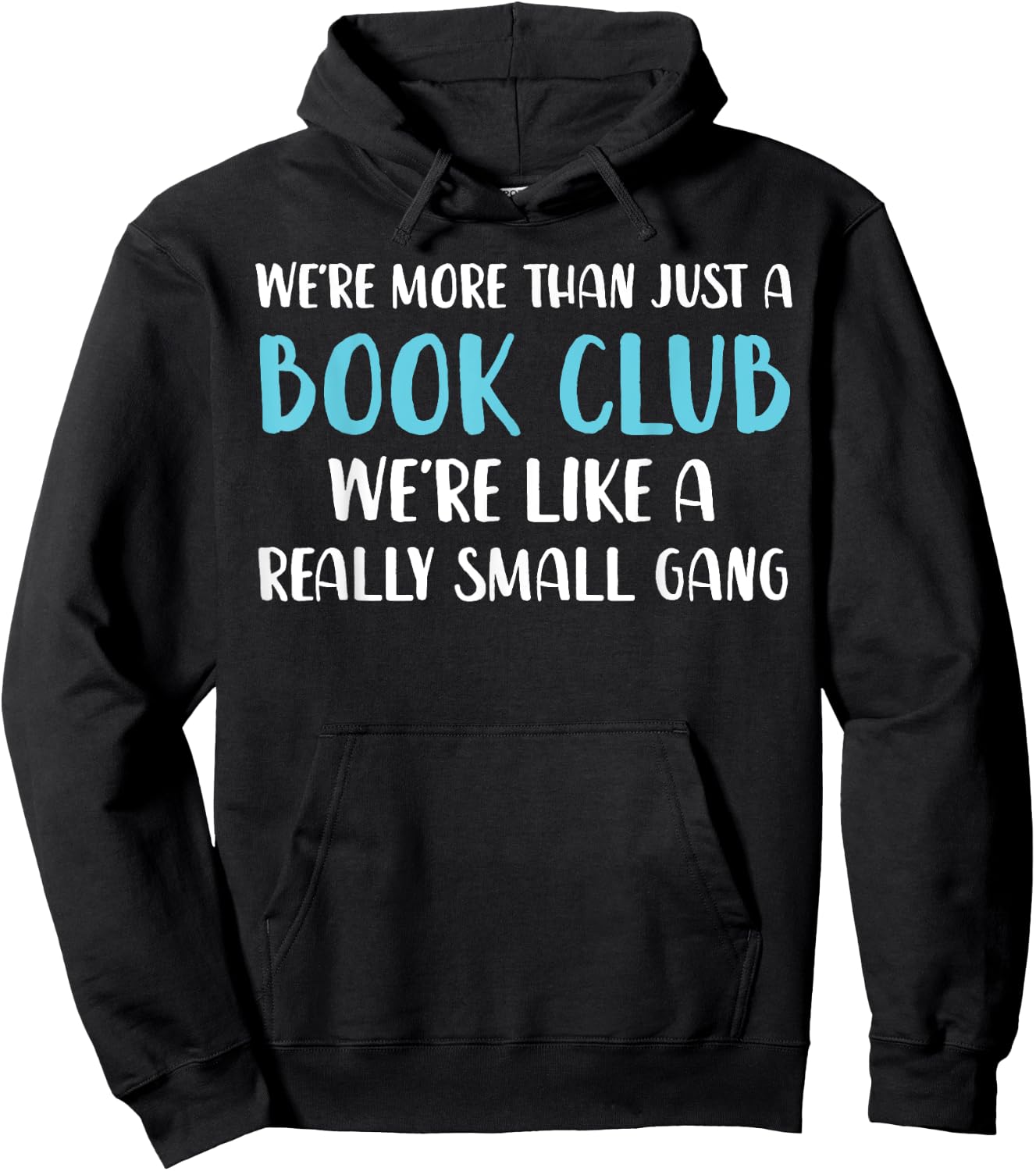 Foxio - Funny Book Club Gifts More Than Just Funny Book Club , Black, Men's Classic Fit Hoodie - Hoodie | Black