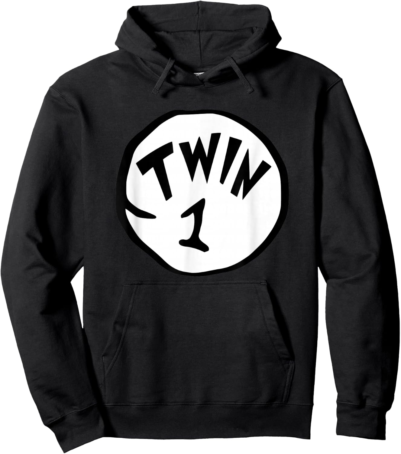 Twin 1 Birthday Gift Hoodie - Hoodie | Black