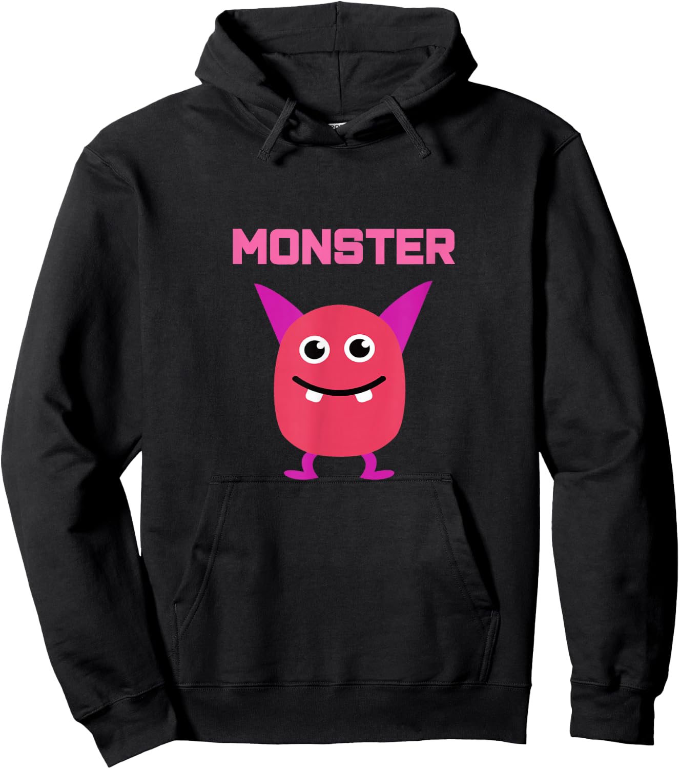 I've created a monster Hoodie - Hoodie | Black