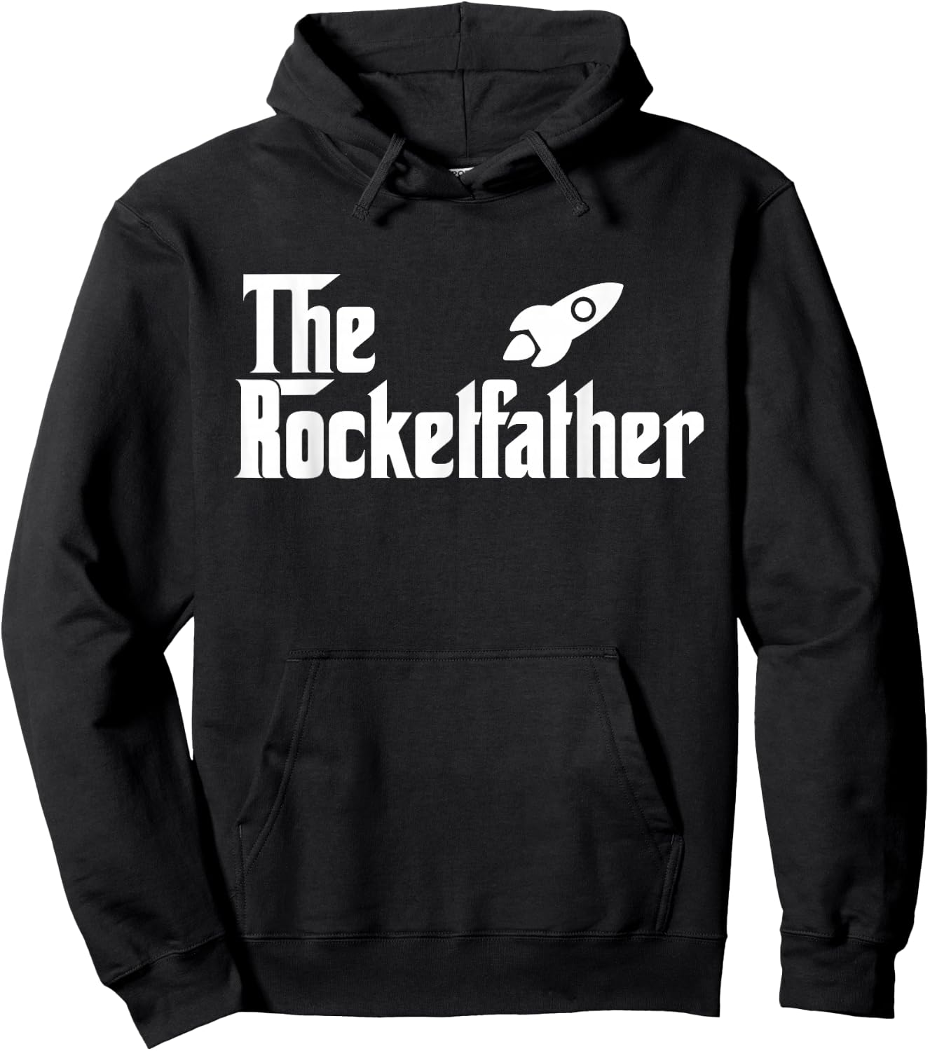 The Rocket Father Funny Rocket Scientist T Shirt Gift Hoodie - Hoodie | Black