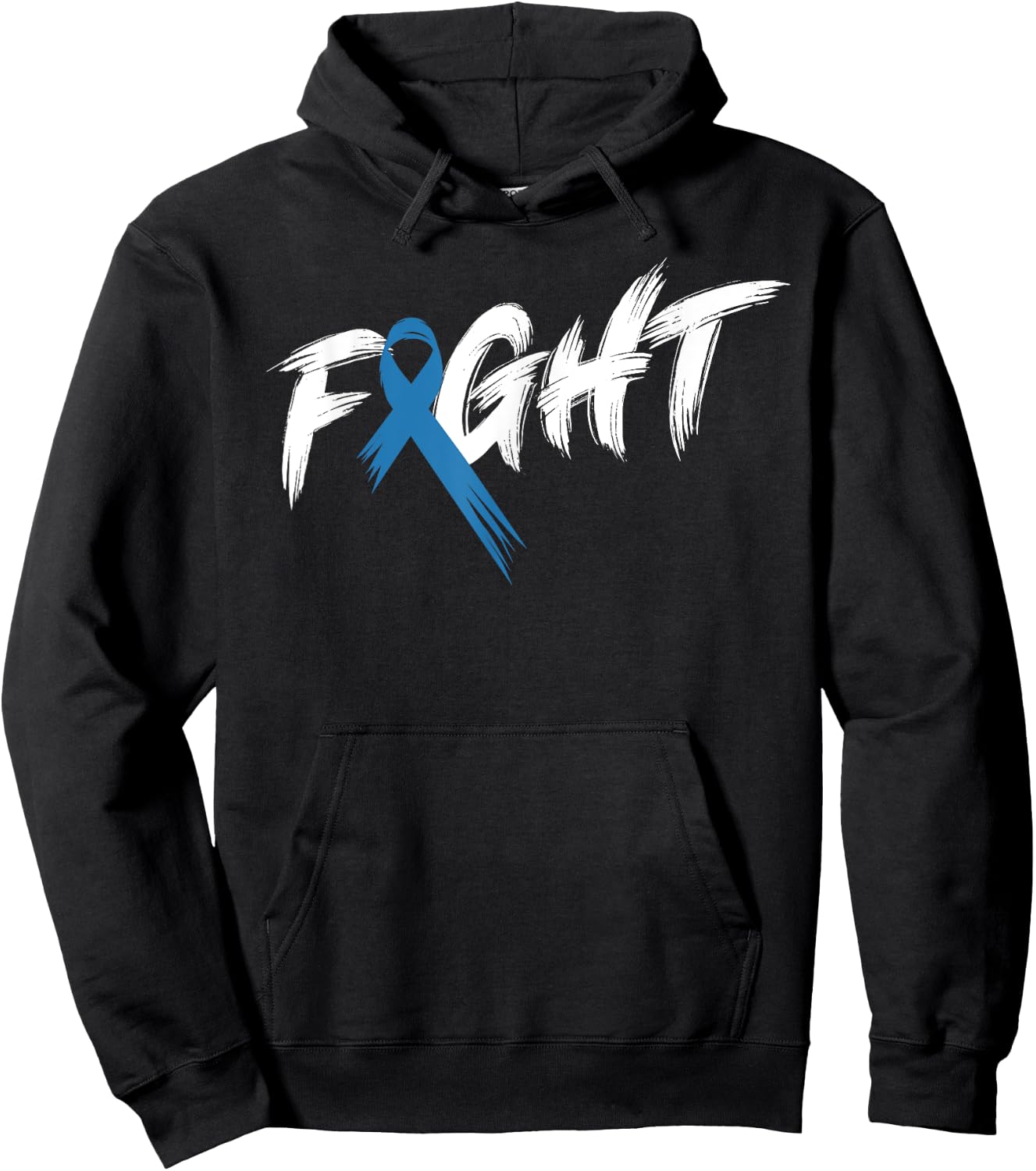 Diabetes Awareness Month Fight Vintage T1 T2 Hoodie - Hoodie | Black