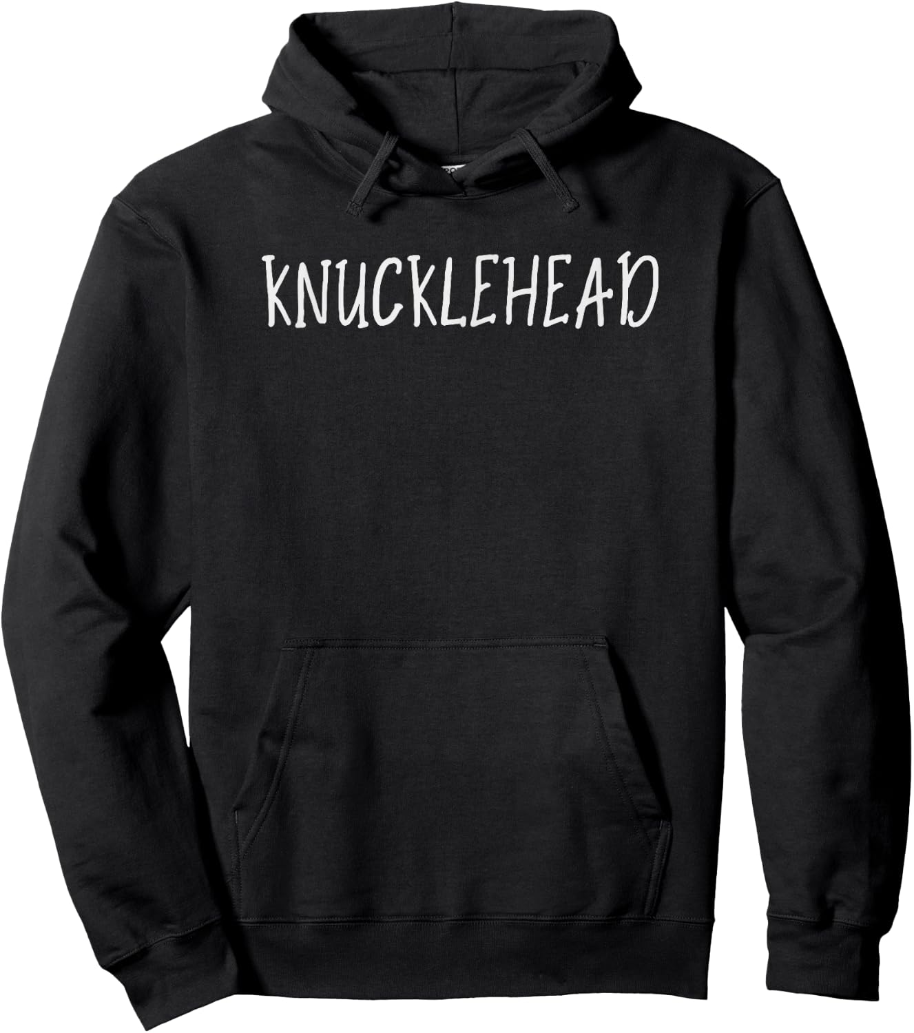 Don't Be a Knucklehead Shirt With One Word Hoodie - Hoodie | Black