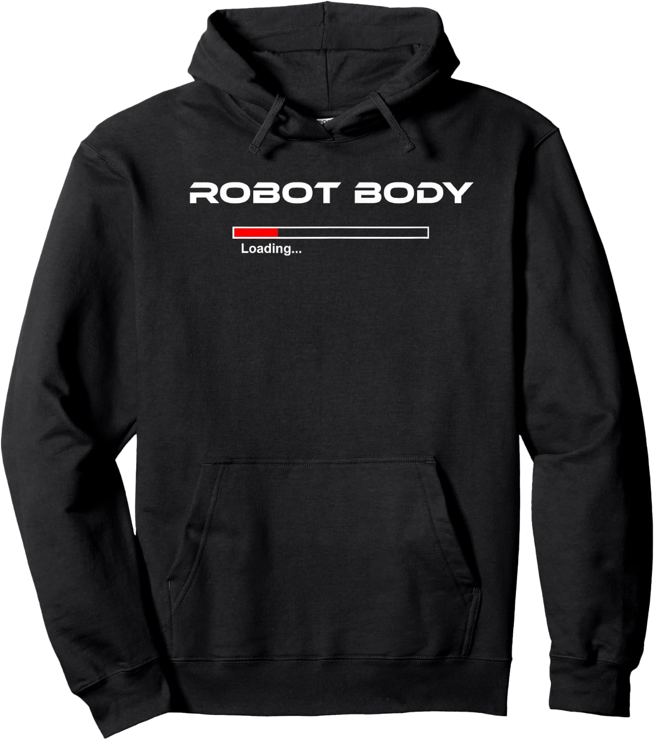 Robot body loading Hoodie - Hoodie | Black