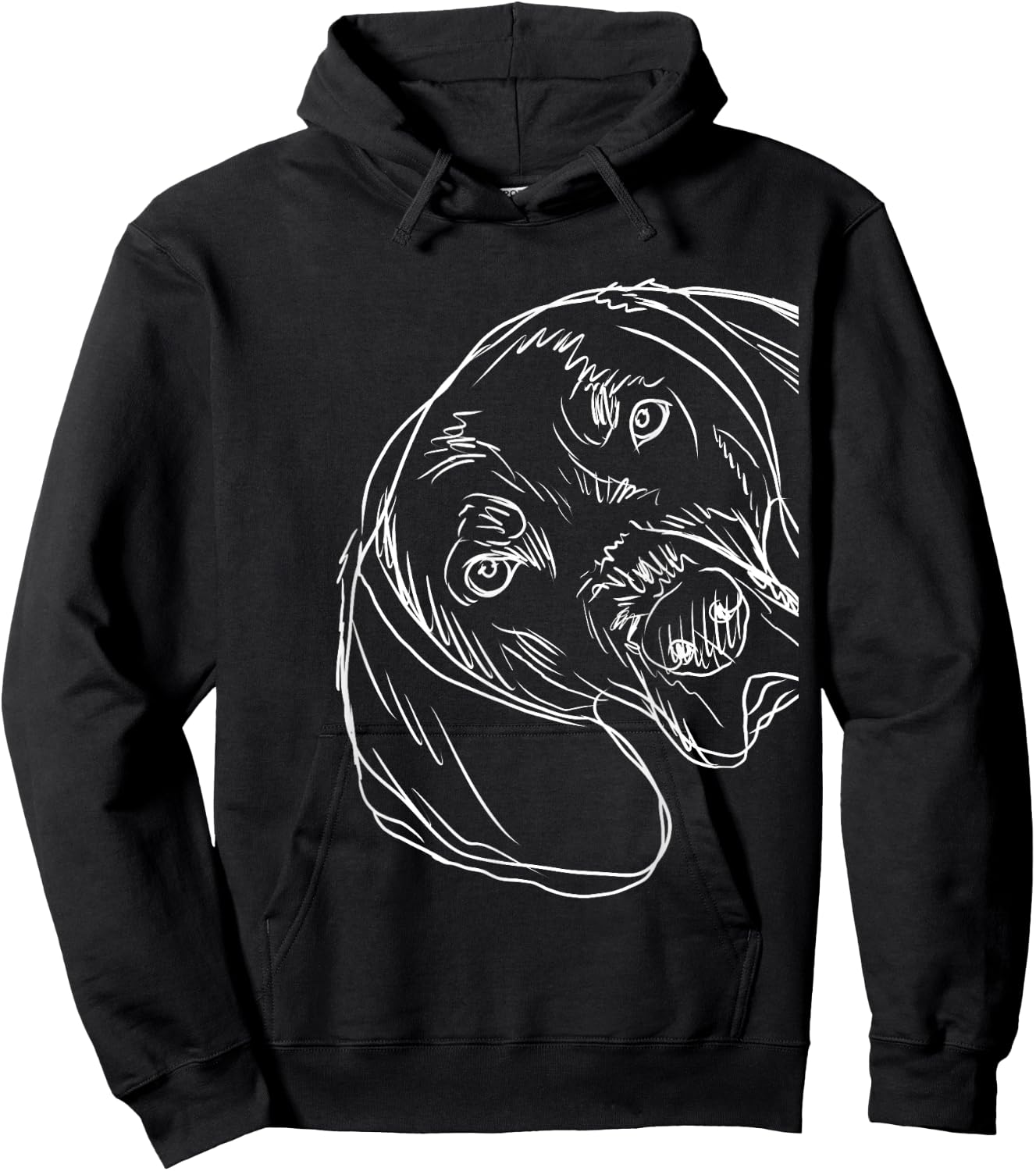 Funy Dog Bluetick Coonhound Hoodie - Hoodie | Black