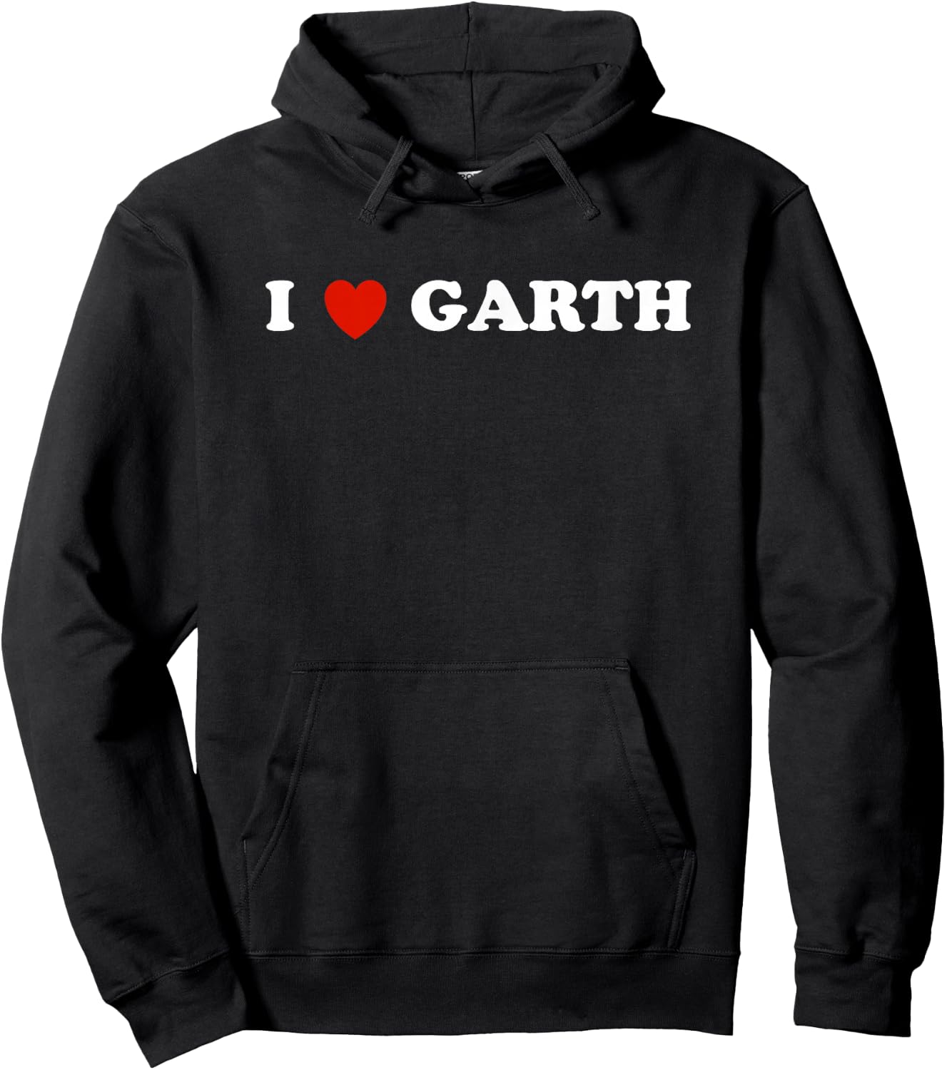 Garth - I Heart Garth Hoodie - Hoodie | Black