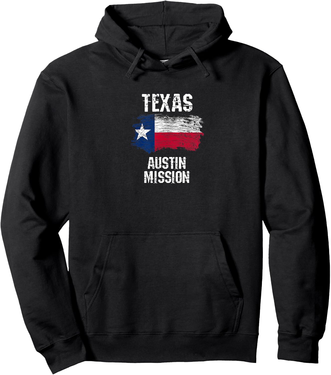 Texas Austin Mission Hoodie - Hoodie | Black