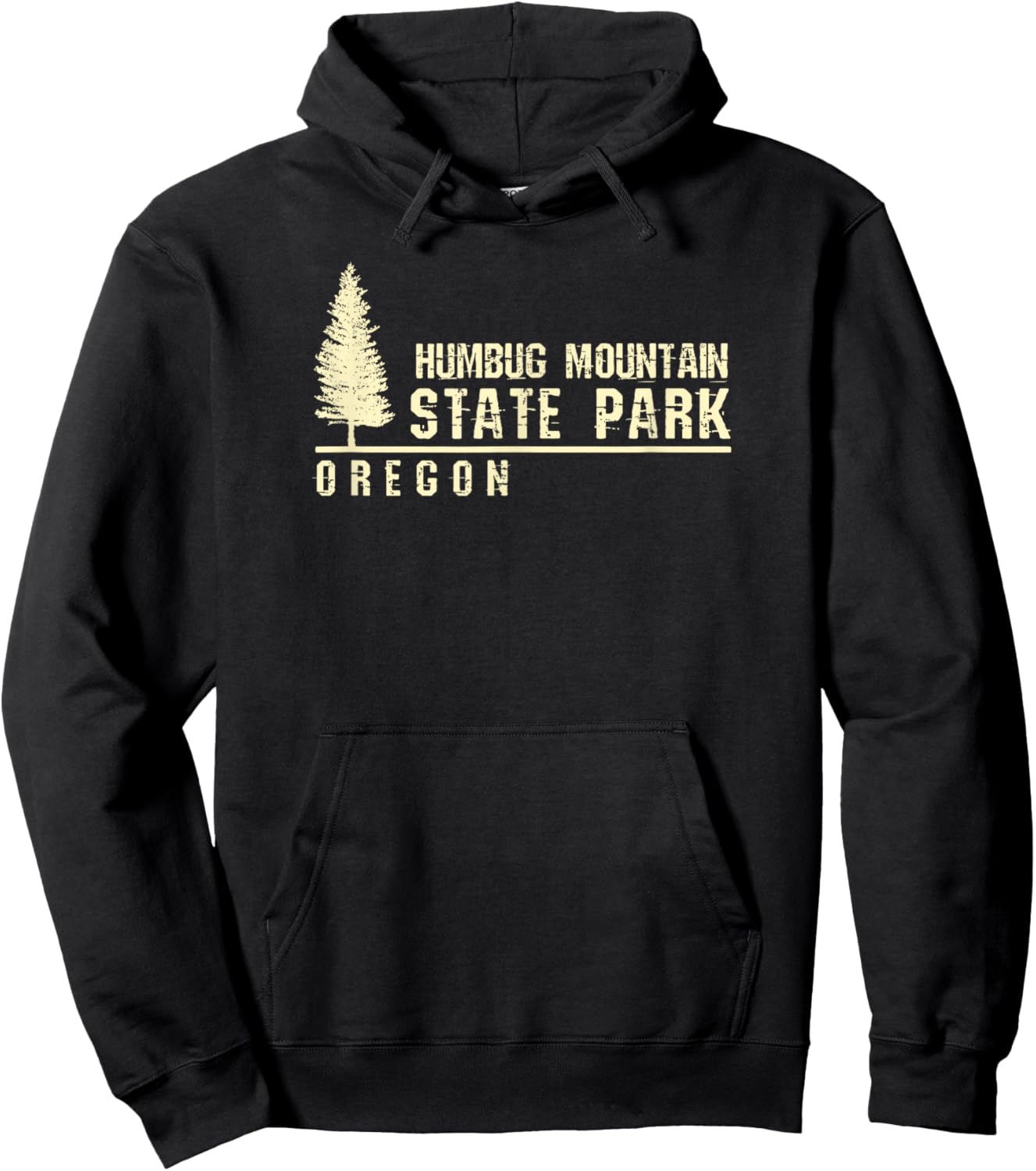 Oregon Souvenir Gift Humbug Mountain State Park Hoodie - Hoodie | Black