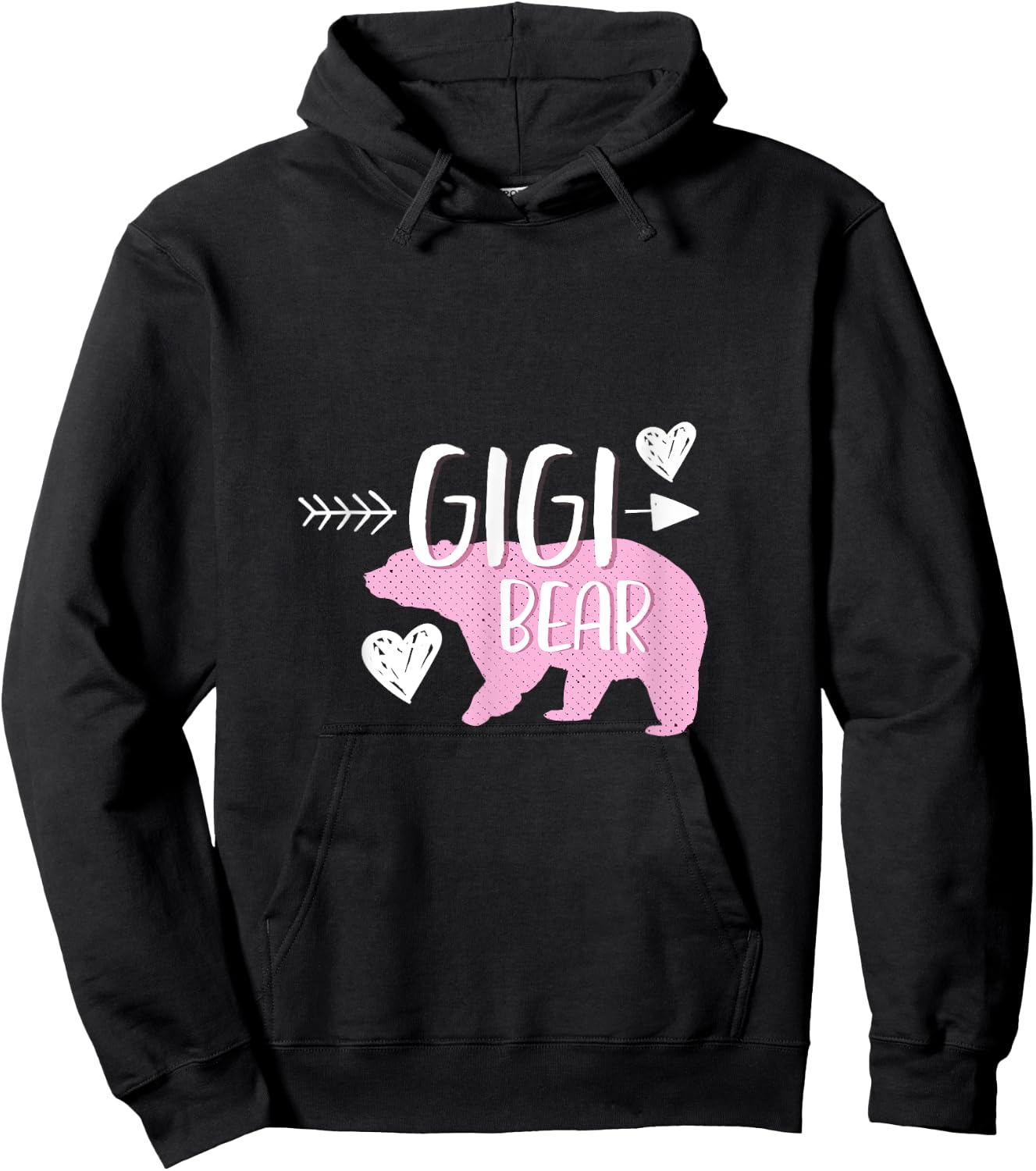 Mother's Day Gigi Bear For Your Mom and Grandma Christmas Hoodie - Hoodie | Black
