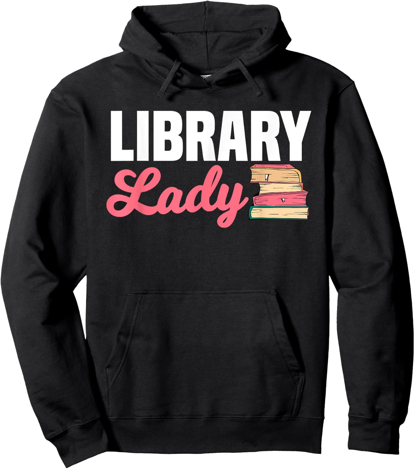 Library Lady Librarian Information Brokers Archivists Hoodie - Hoodie | Black