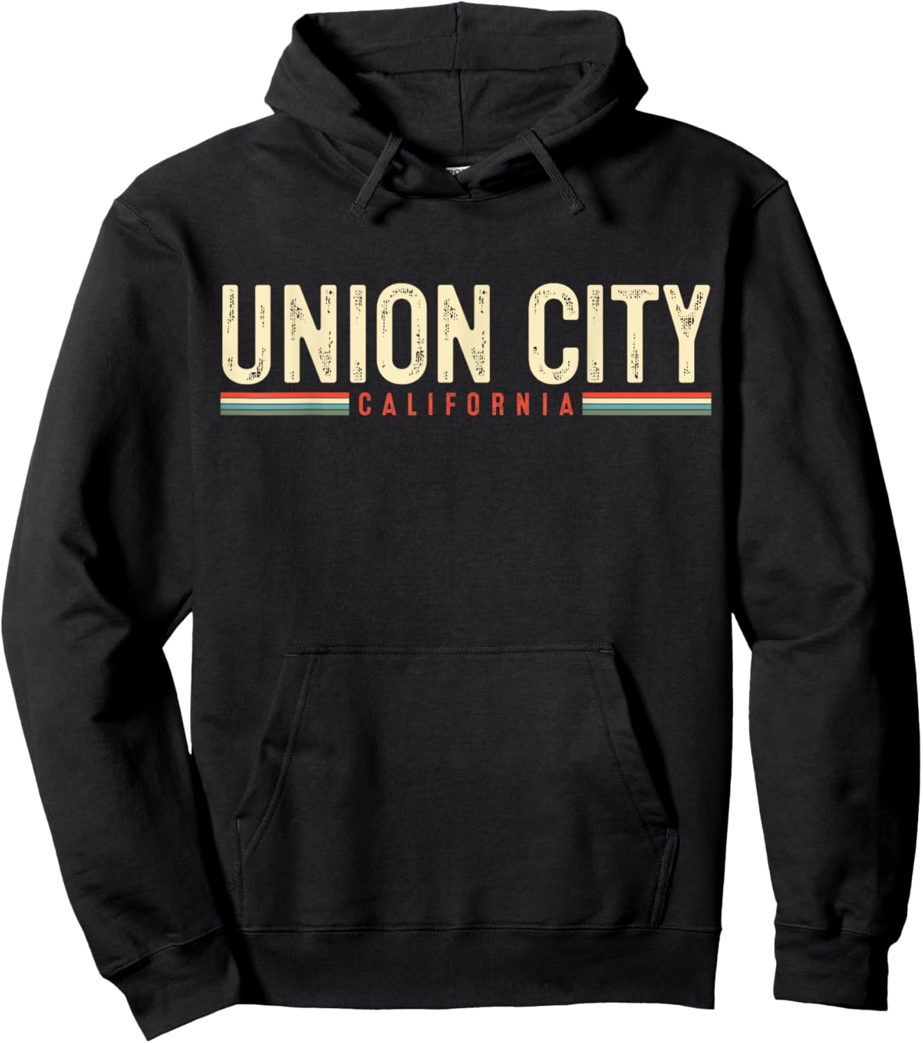 Union City California Hoodie - Hoodie | Black