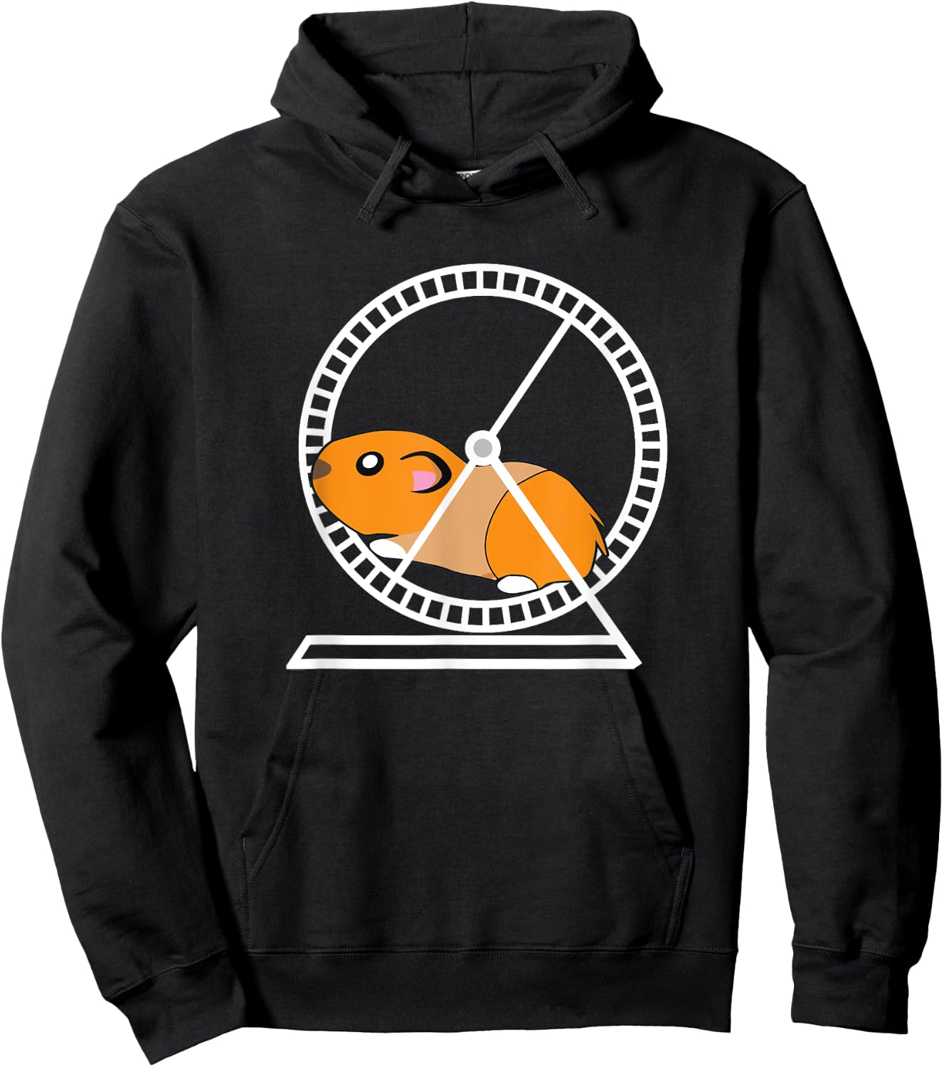 Hamster Wheel Hoodie - Hoodie | Black