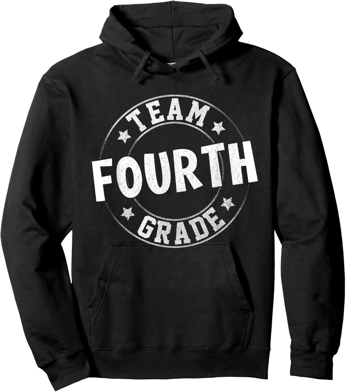 Team Fourth Grade Teacher Student Back To School 4th Grade Hoodie - Hoodie | Black