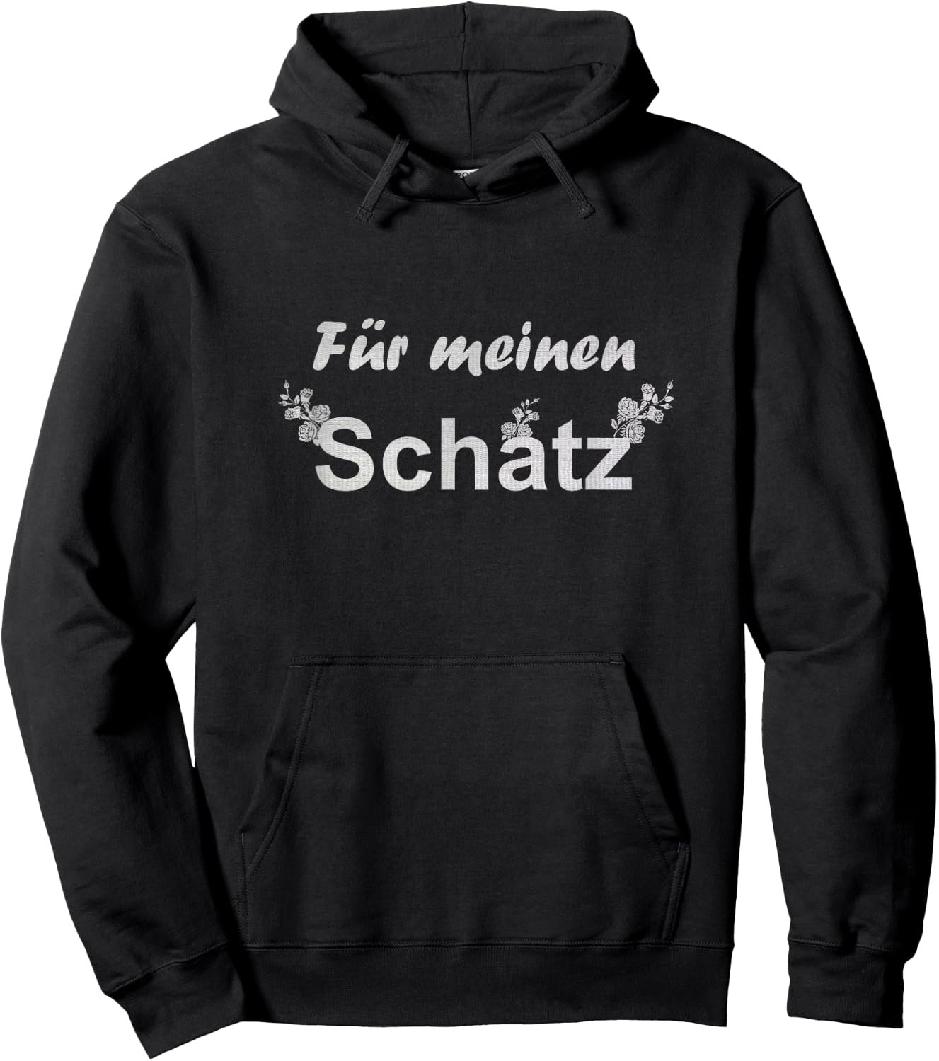 Fuer meinen Schatz German For my sweetheart Hoodie - Hoodie | Black