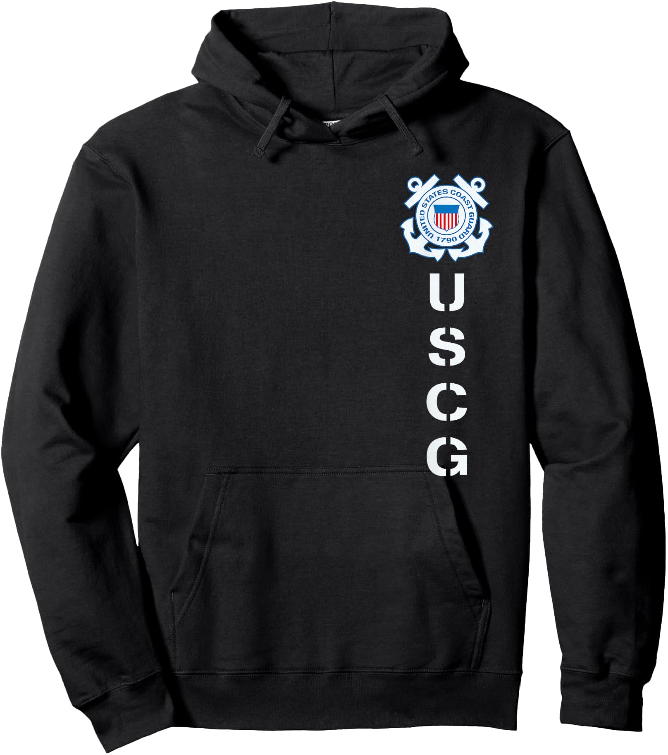 United States Coast Guard USCG Hoodie - Hoodie | Black