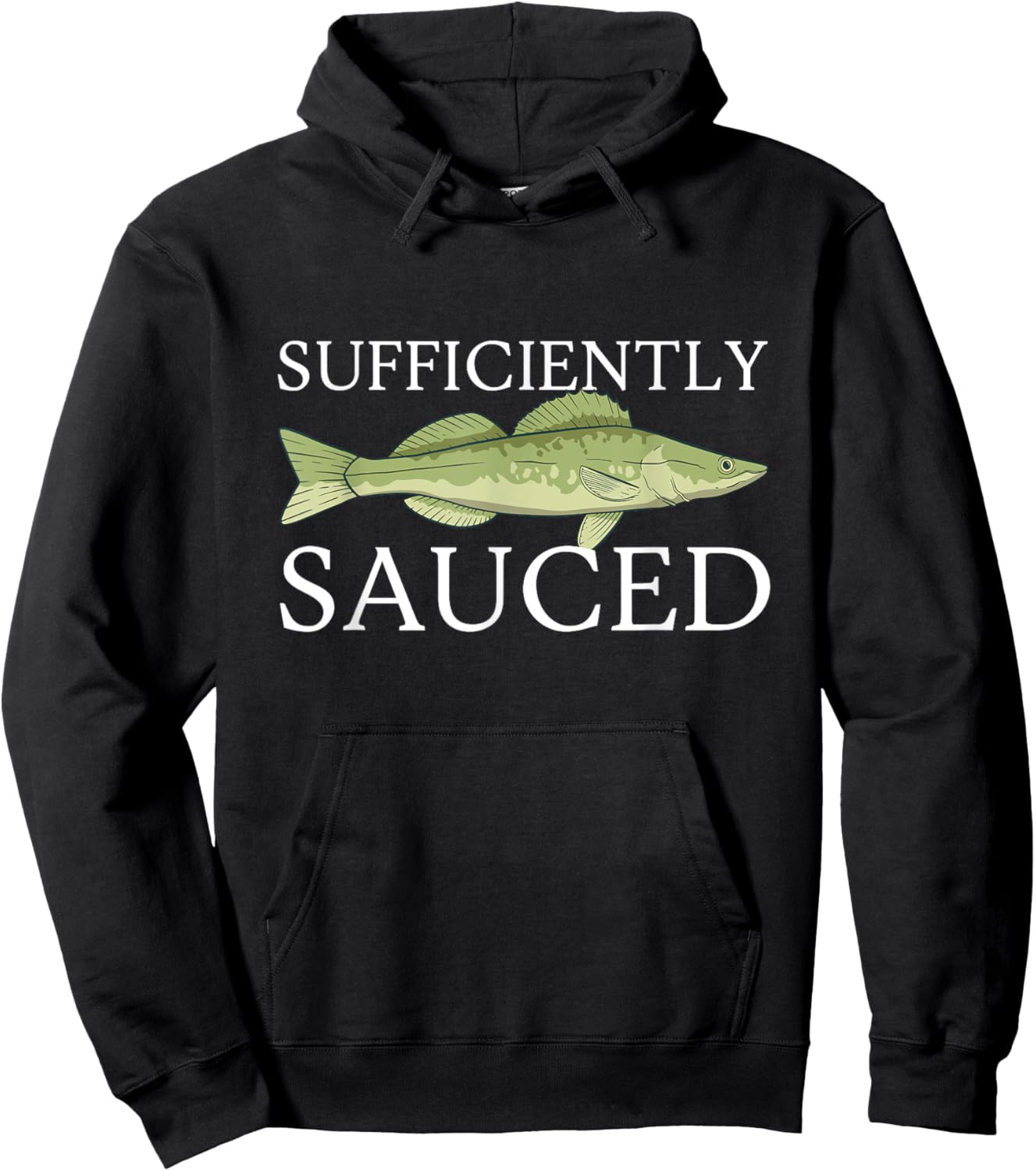 Sufficiently Sauced Hoodie - Hoodie | Black