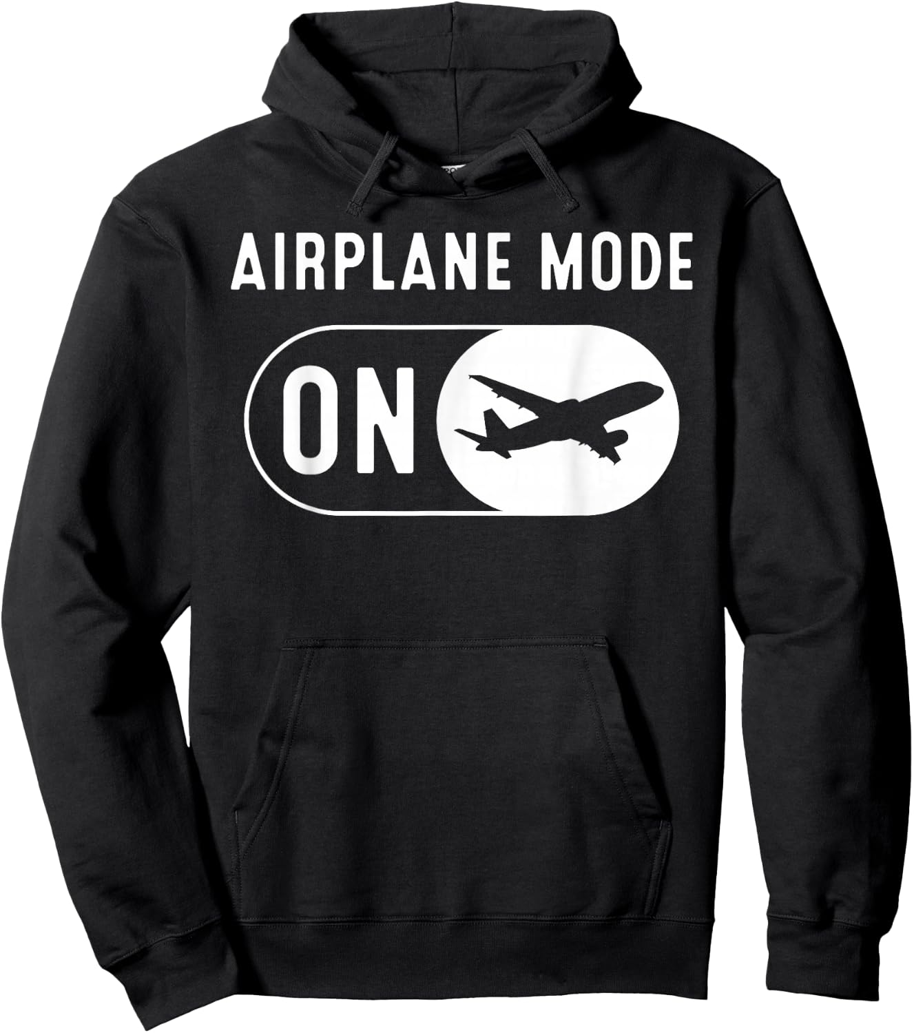 Funny Airplane Mode Gift Aviation Lover Men Women RC Pilot Hoodie - Hoodie | Black