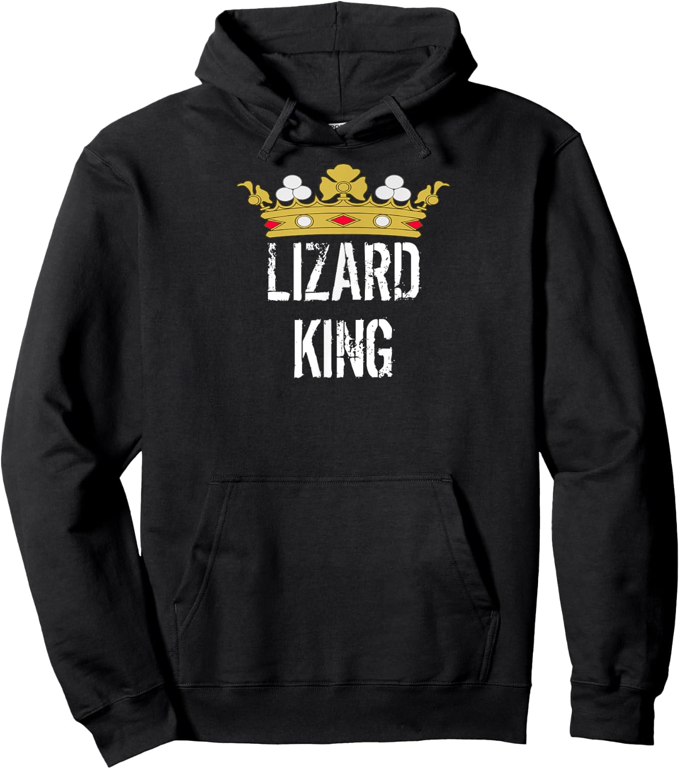Lizard King T shirt Hoodie - Hoodie | Black