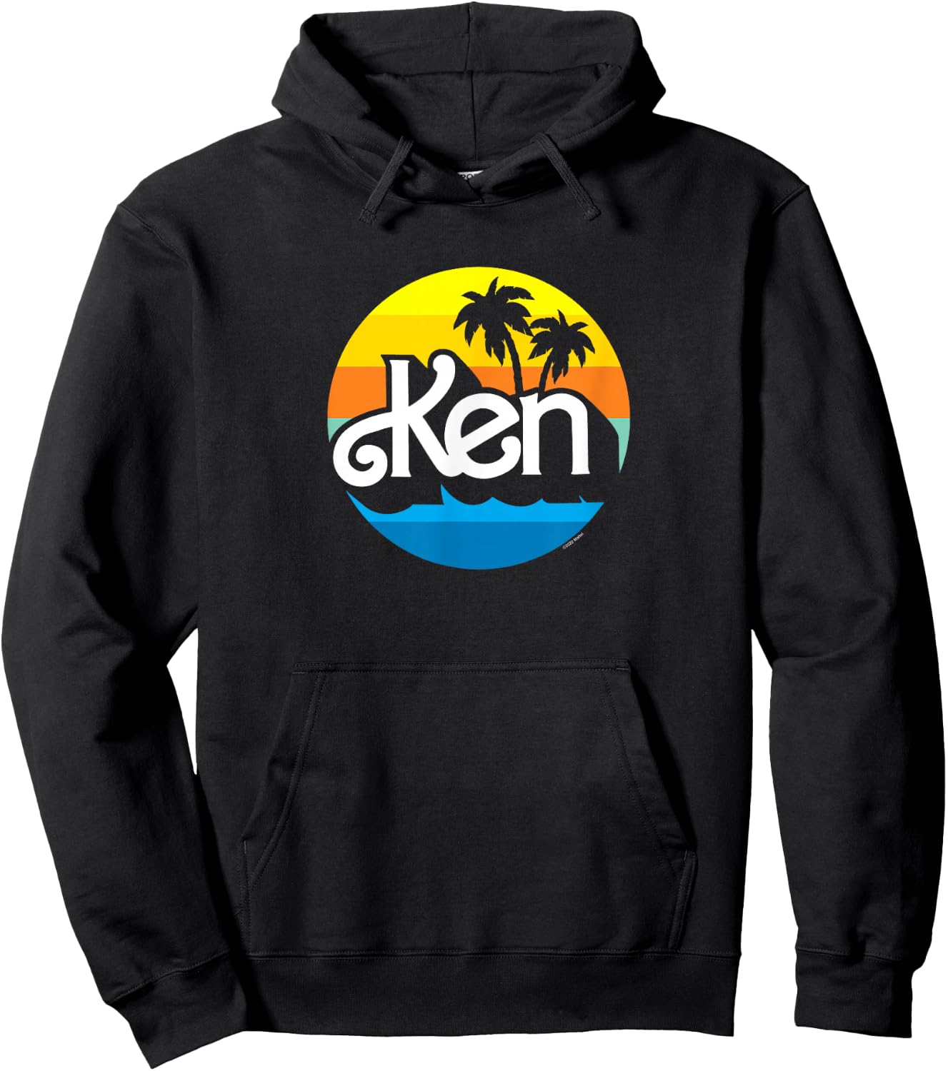 Barbie - Ken Retro Summer Hoodie - Hoodie | Black