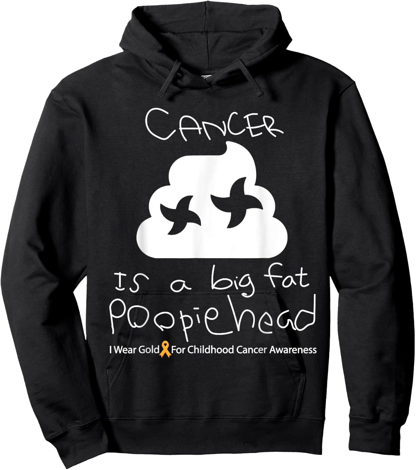 Childhood Cancer Awareness Month Warrior Hoodie - Hoodie | Black