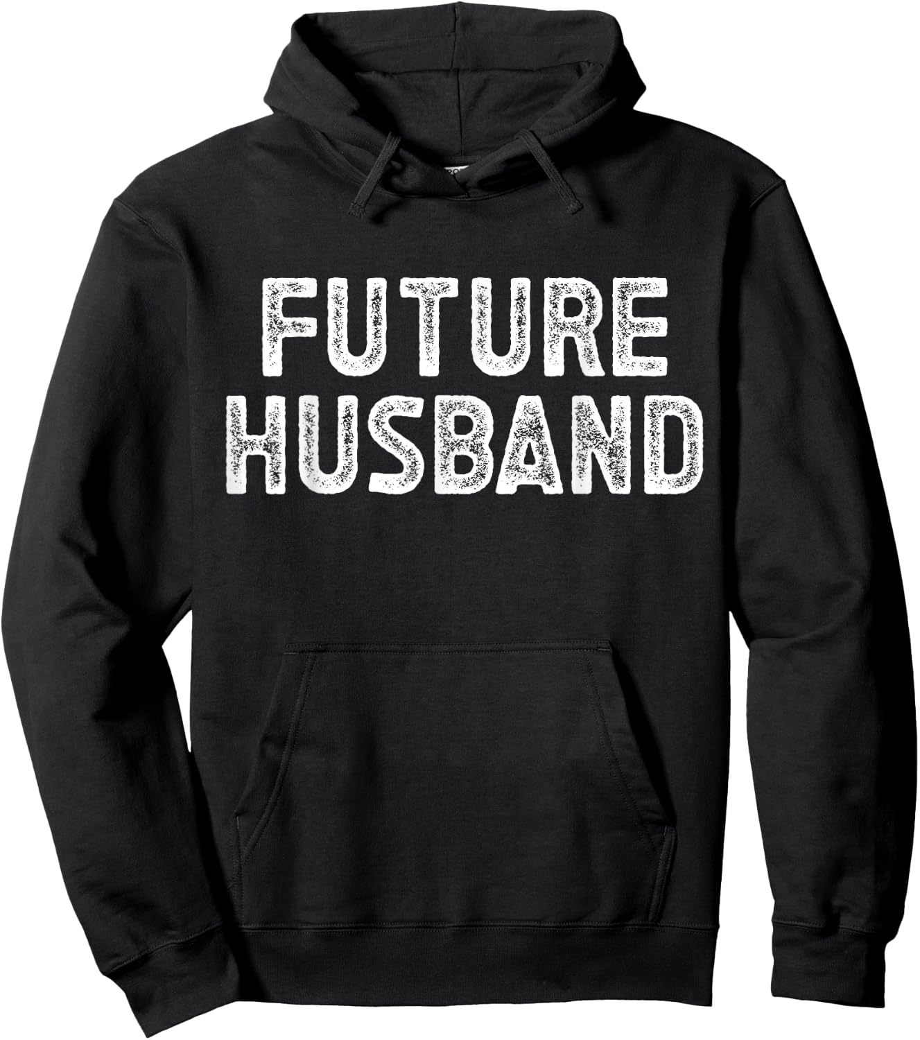 Vintage Future Husband Wedding Groom - Future Husband Hoodie - Hoodie | Black